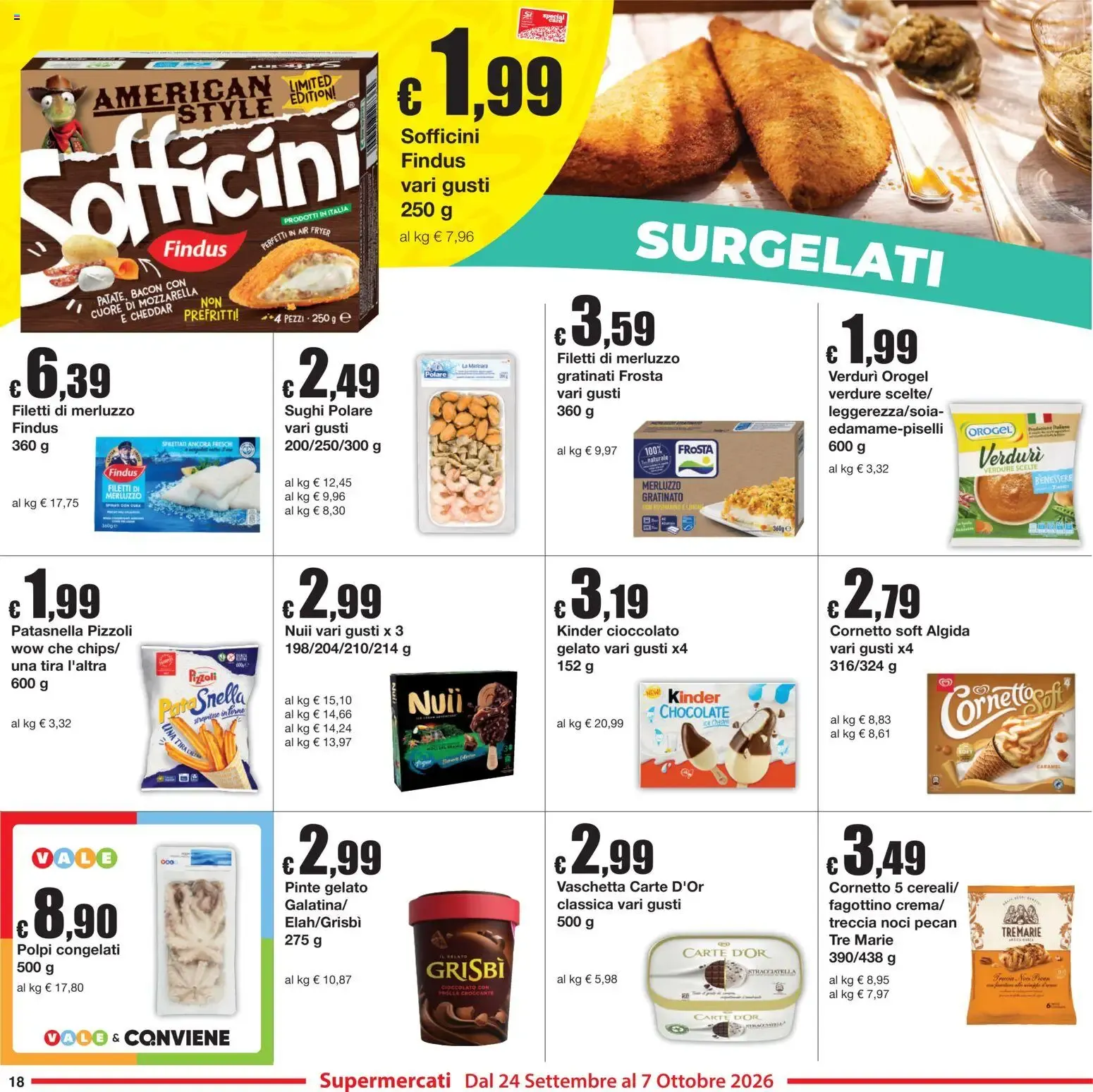 Sì con Te volantino dal 24/09/2026 - online Offerte da 24 settembre a 7 ottobre di 2026 - Pagina del volantino 18