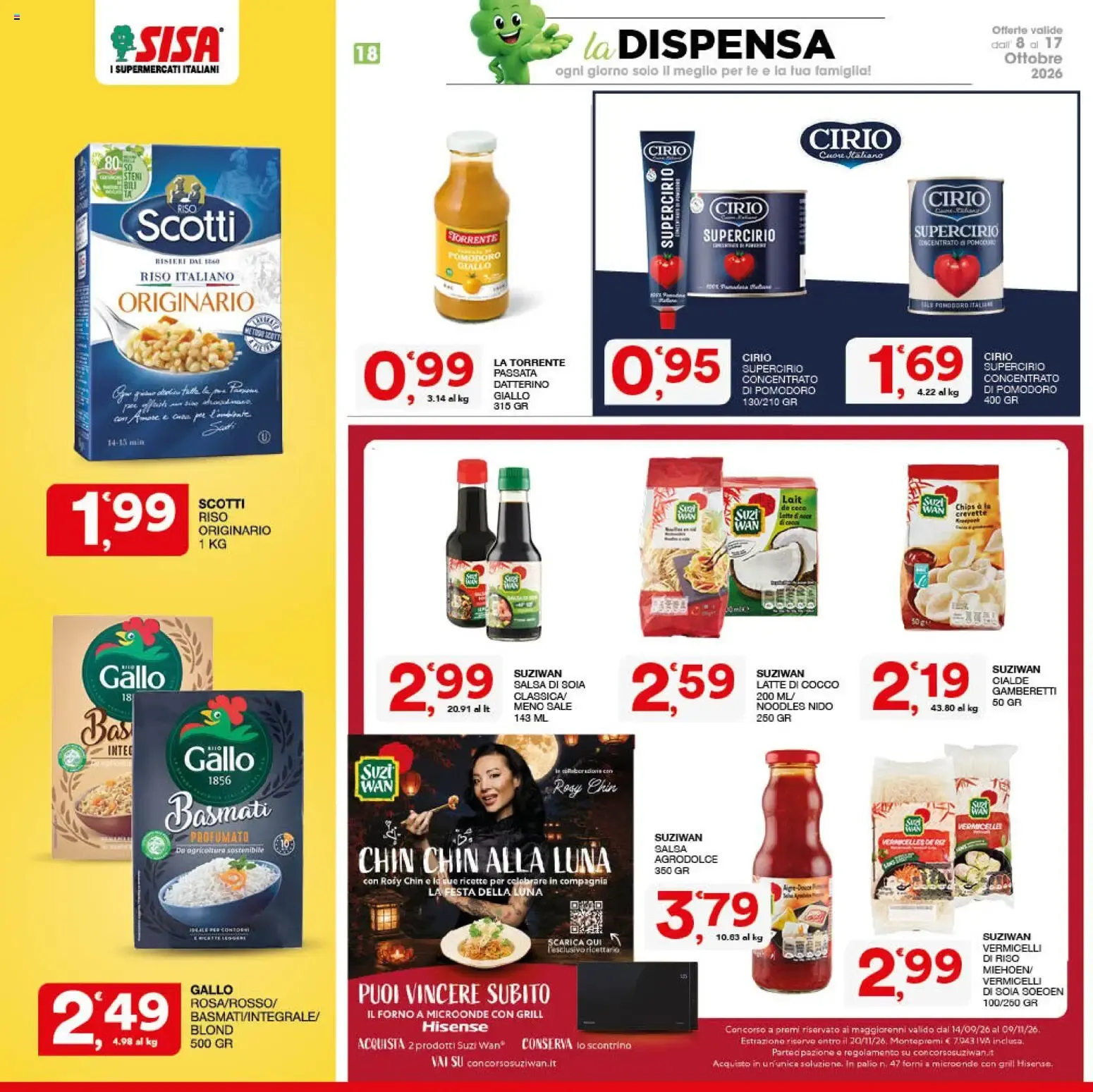 Nuovo SISA volantino dal 08/10/2026 > offerte anteprima 🛍️ da 8 ottobre a 17 ottobre di 2026 - Pagina del volantino 18