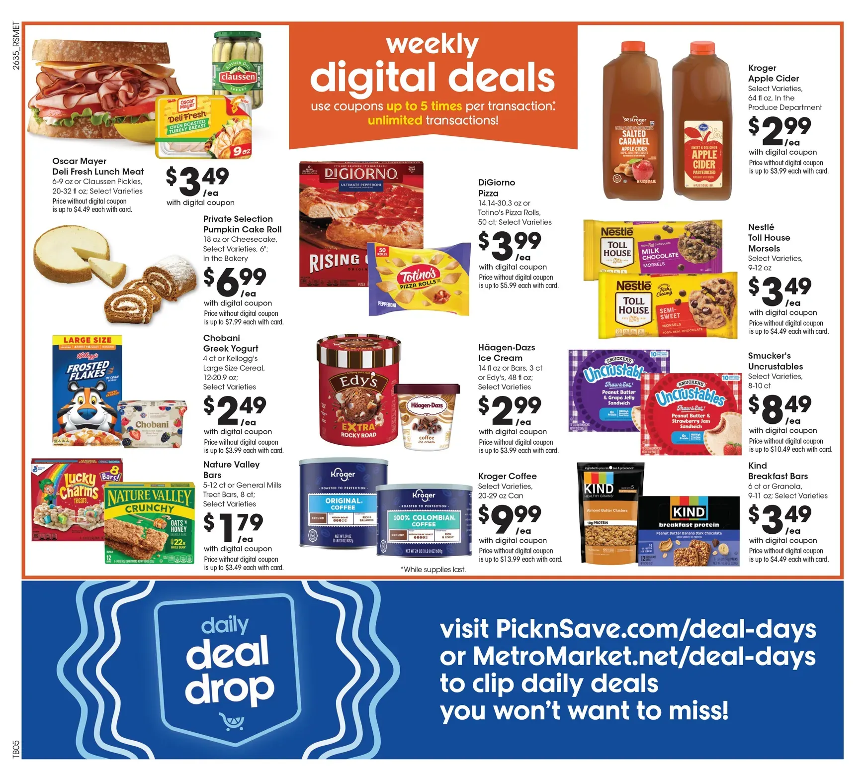 Weekly ad Current Pick'n Save leaflet valid from Wednesday 09/30/2026 to Tuesday 10/06/2026 from September 30 to October 6 2026 - Page 2