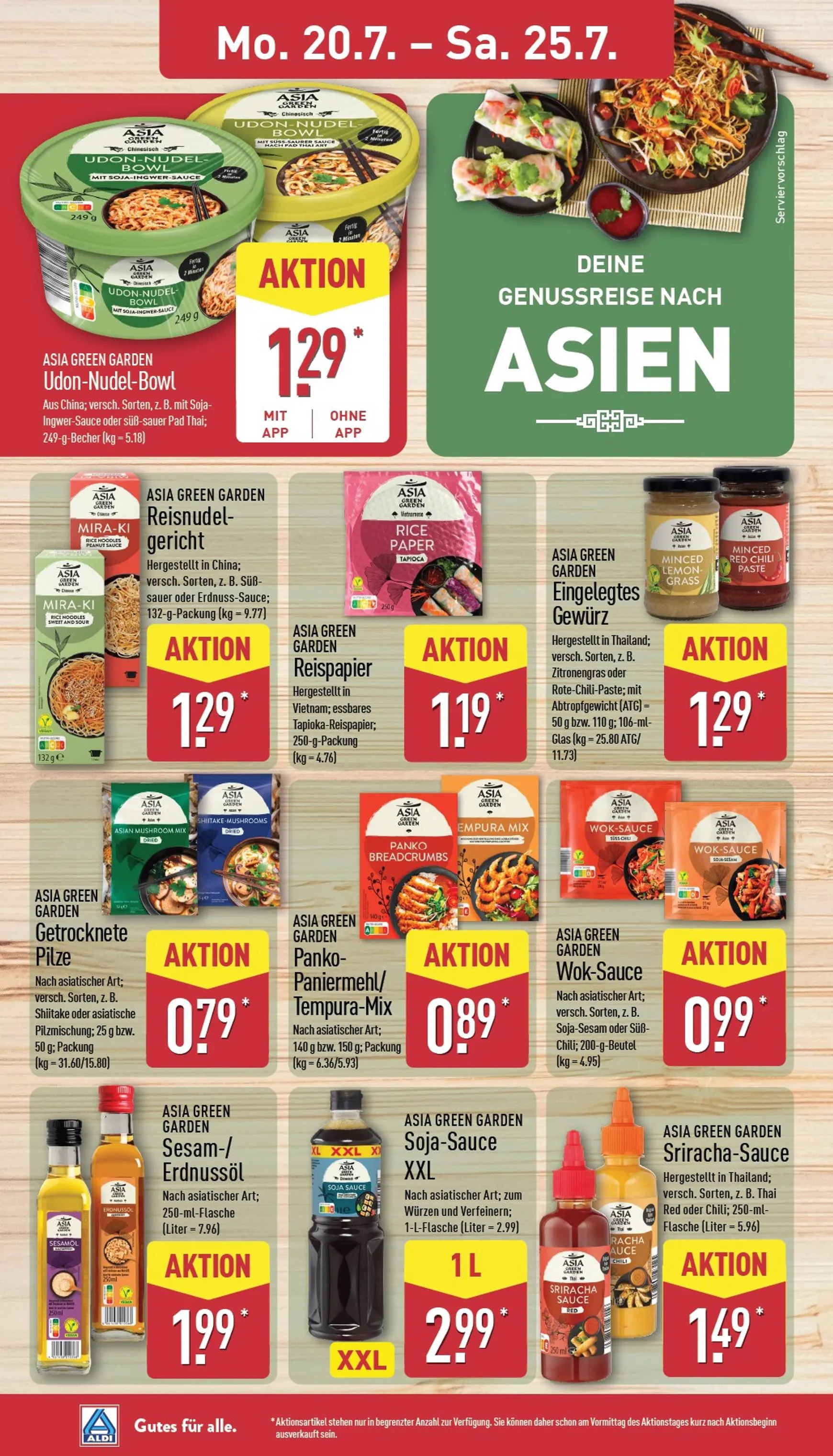 ALDI NORD Prospekt nächste Woche – von Montag 20.07.2026 bis Samstag 25.07.2026 von 20. Juli bis 25. Juli 2026 - Prospekt seite 10