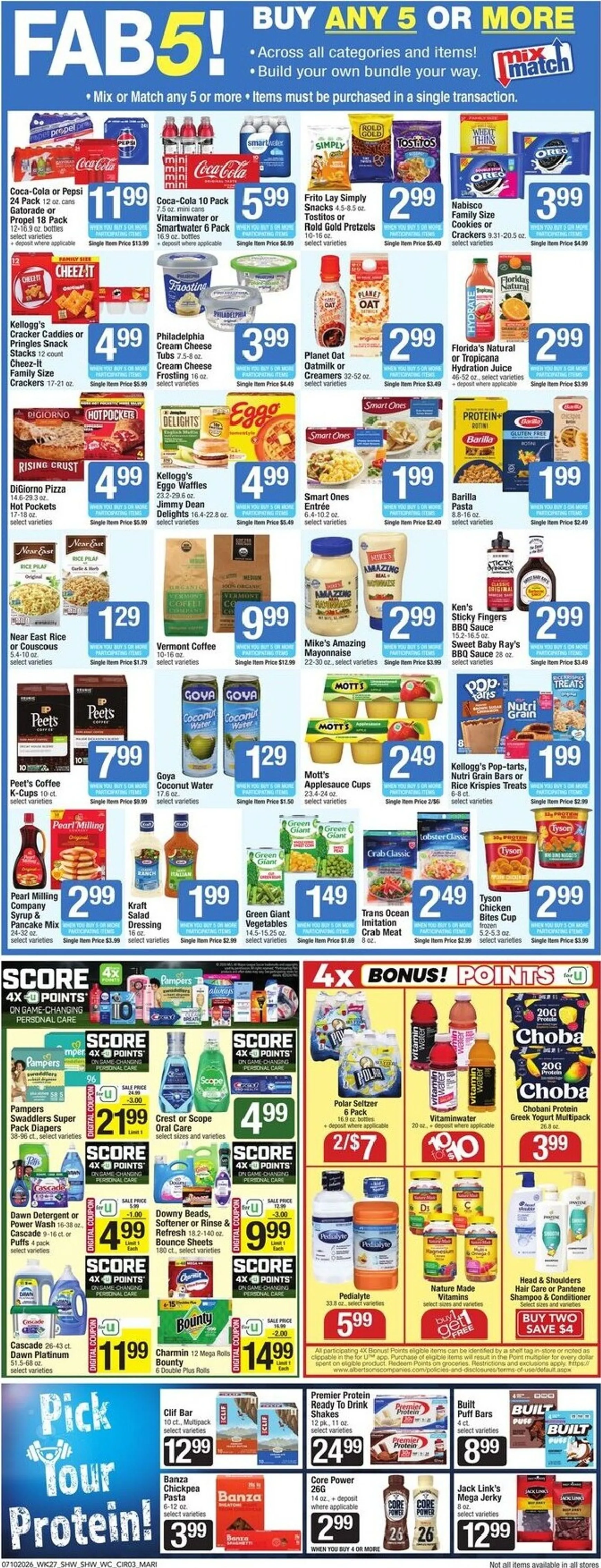 Weekly ad Current Shaw's leaflet valid from Friday 07/10/2026 to Thursday 07/16/2026 from July 10 to July 16 2026 - Page 3
