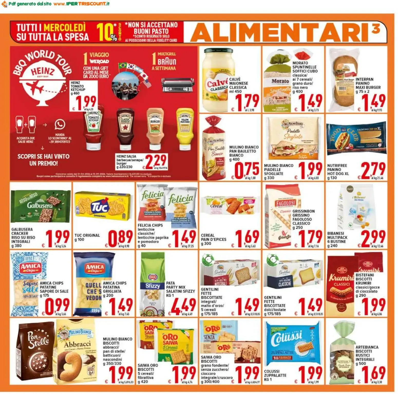 Ipertriscount Supermercati - Scorta Vacanze! da 10 luglio a 21 luglio di 2026 - Pagina del volantino 3