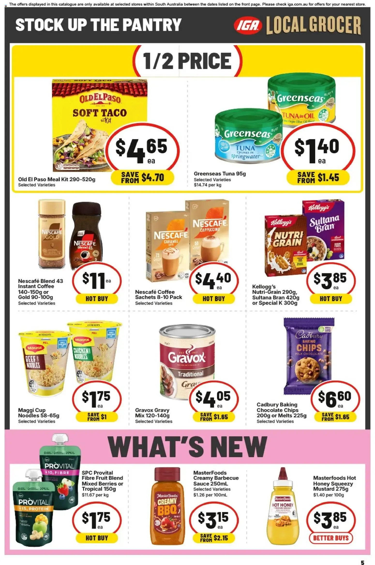 IGA Local Grocer - Great Saves and Local Faves - Catalogue valid from 7 October to 13 October 2026 - page 5