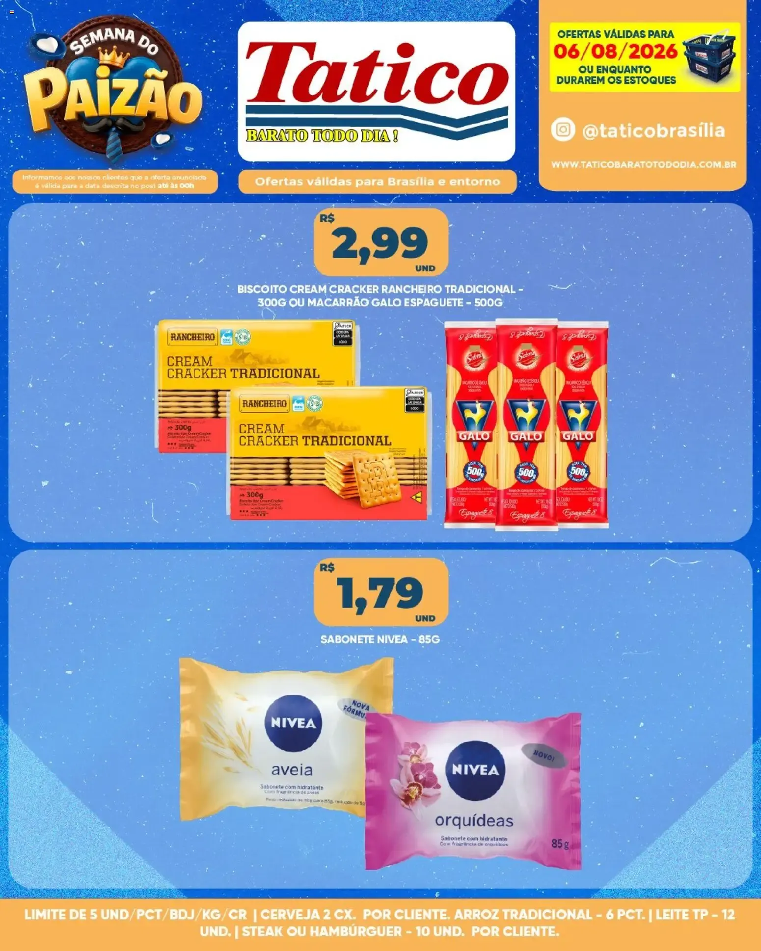 Encarte de Tatico | Semana do Paizão: Ofertas do Dia 06/08/2026 6 de agosto até 6 de agosto 2026 - Pagina 2