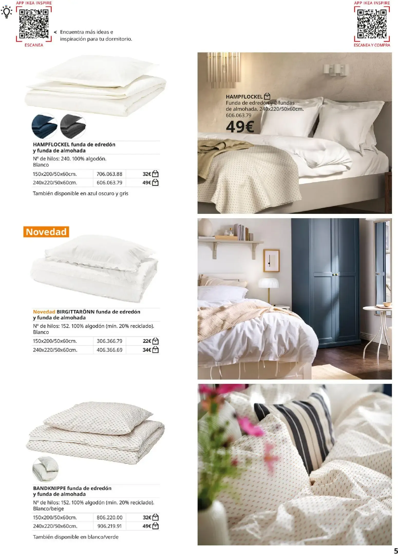Catálogo de IKEA - Guía de Compra Ropa de cama 1 de septiembre al 31 de enero 2027 - Página 5