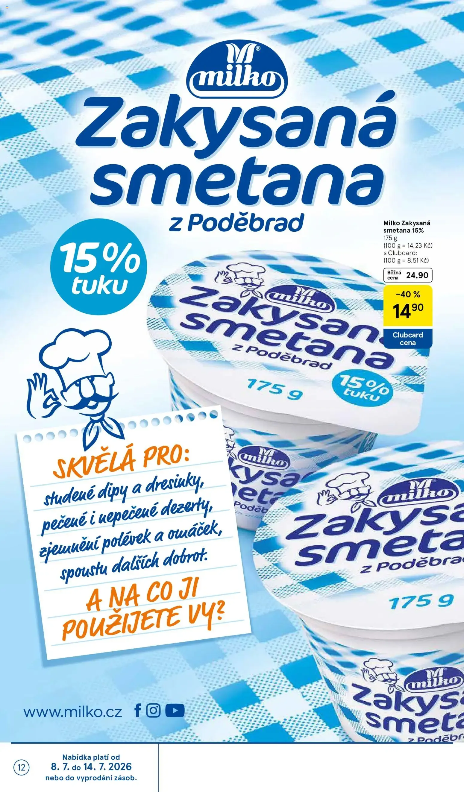 Tesco leták na tento + příští týden 08.07.2026 - 8. července 14. července 2026 - Page 12