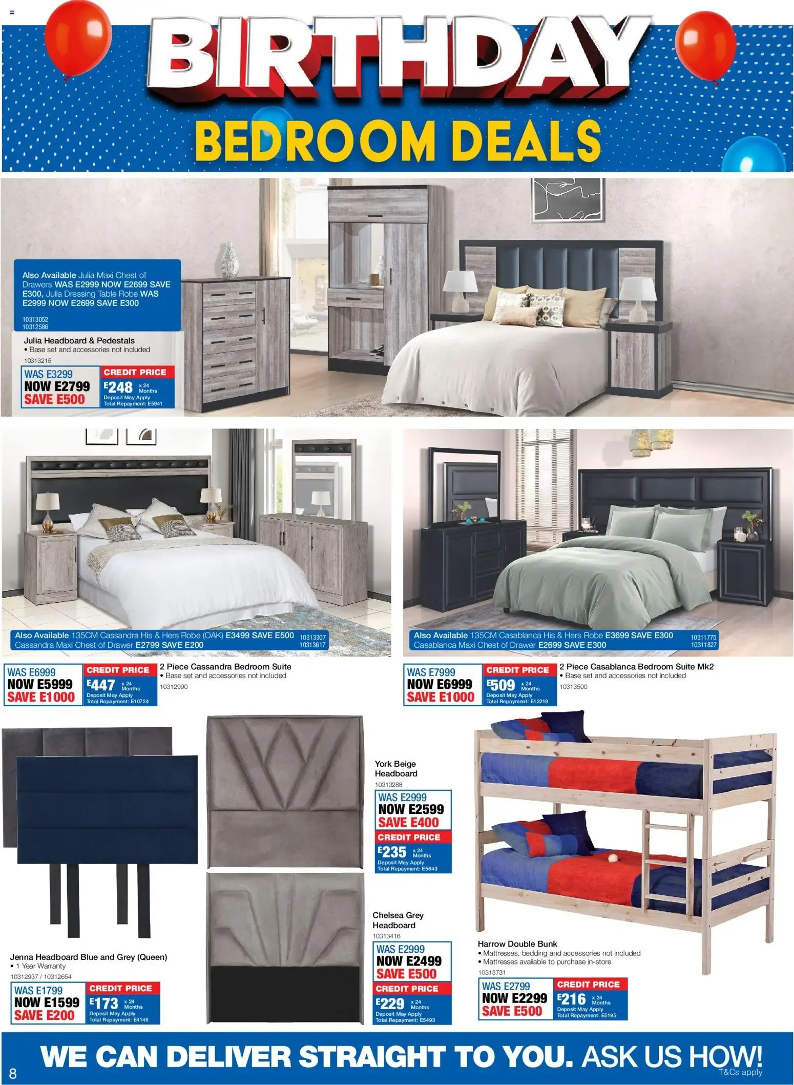OK Furniture Birthday Sale from 15 June to 12 July 2026 - Catalogue Page 8