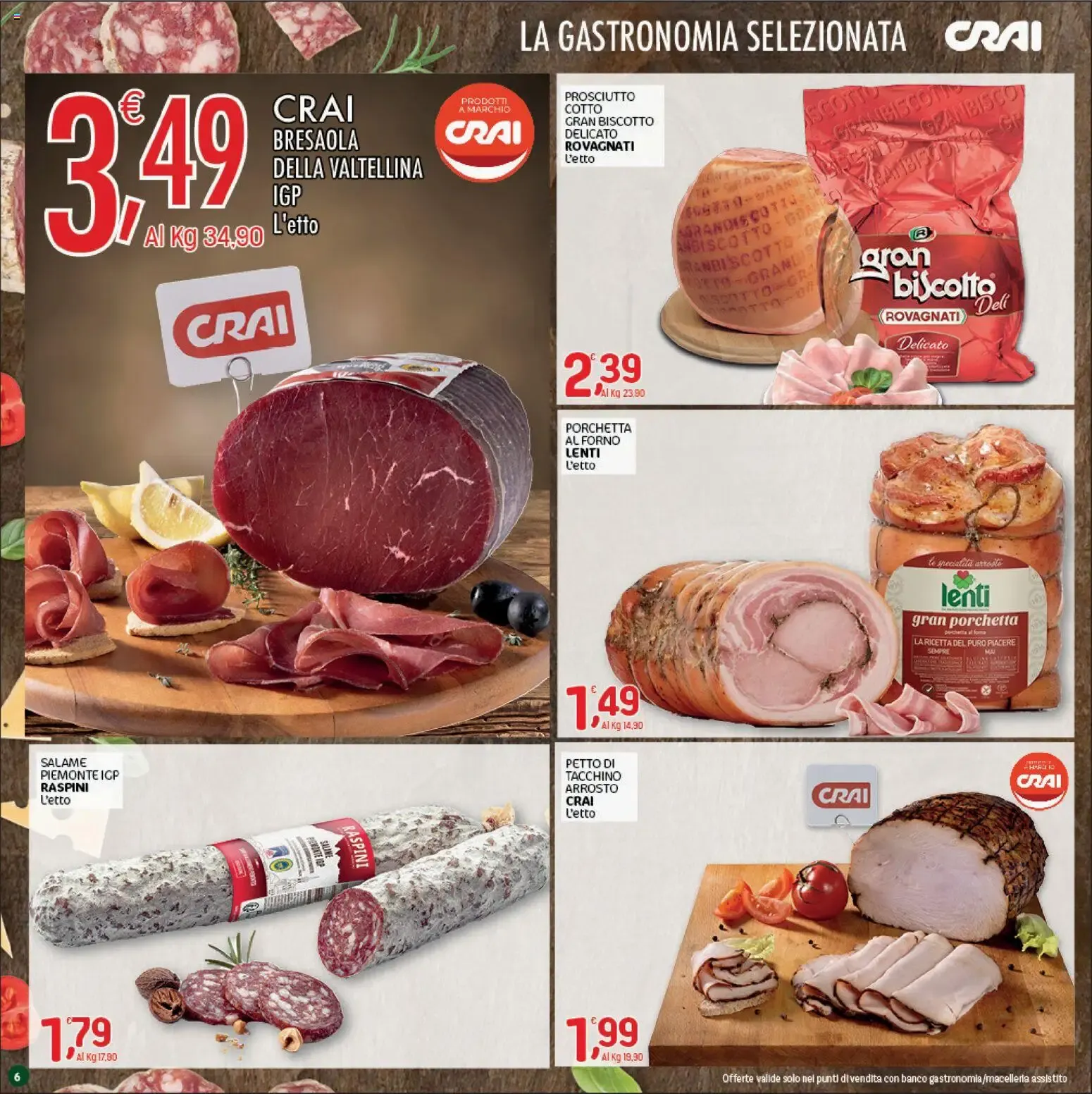 CRAI Offerte Bollenti da 6 agosto a 19 agosto di 2026 - Pagina del volantino 6