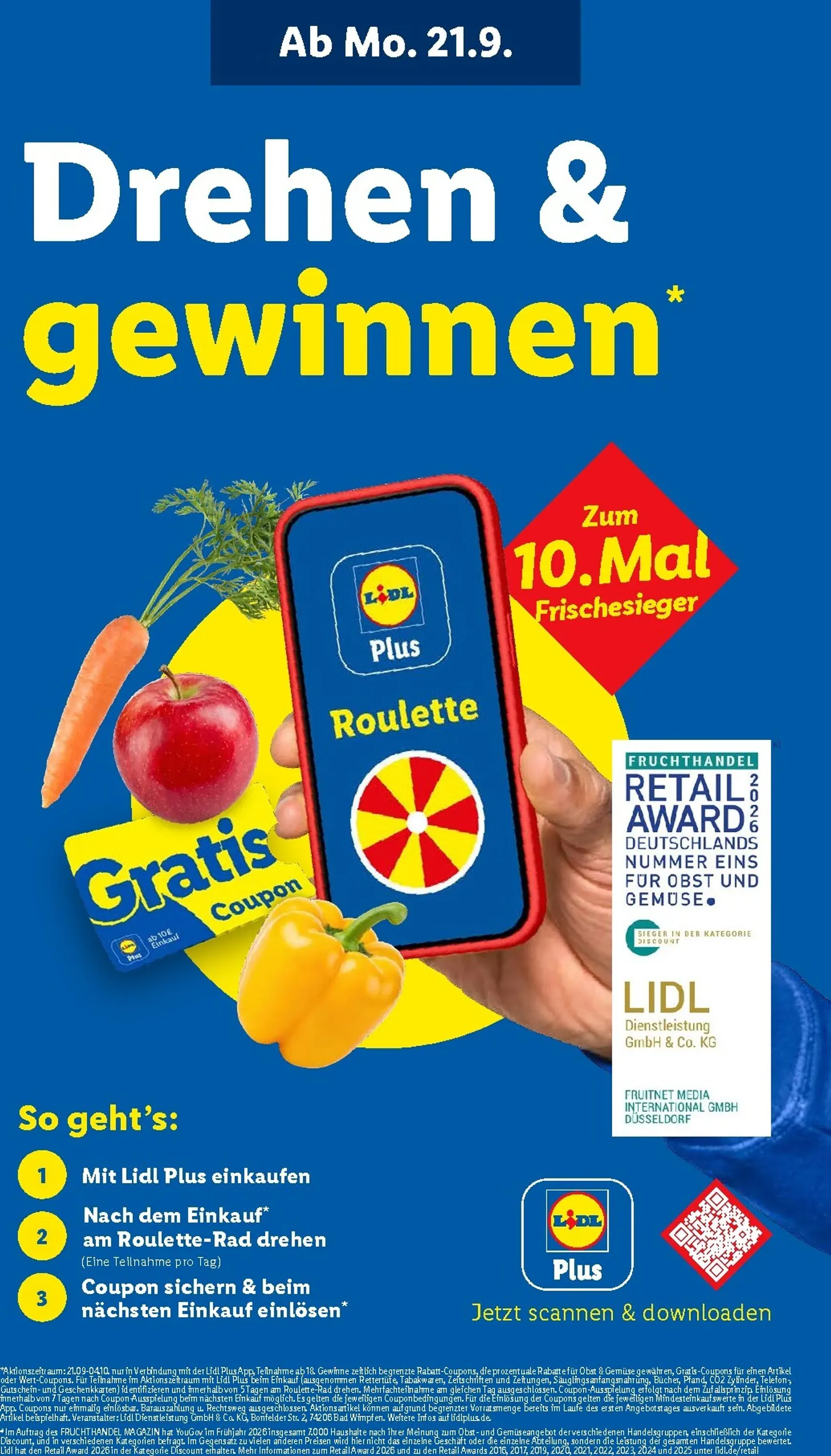 Zum 10. Mal Frischekönig von 28. September bis 2. Oktober 2026 - Prospekt seite 7