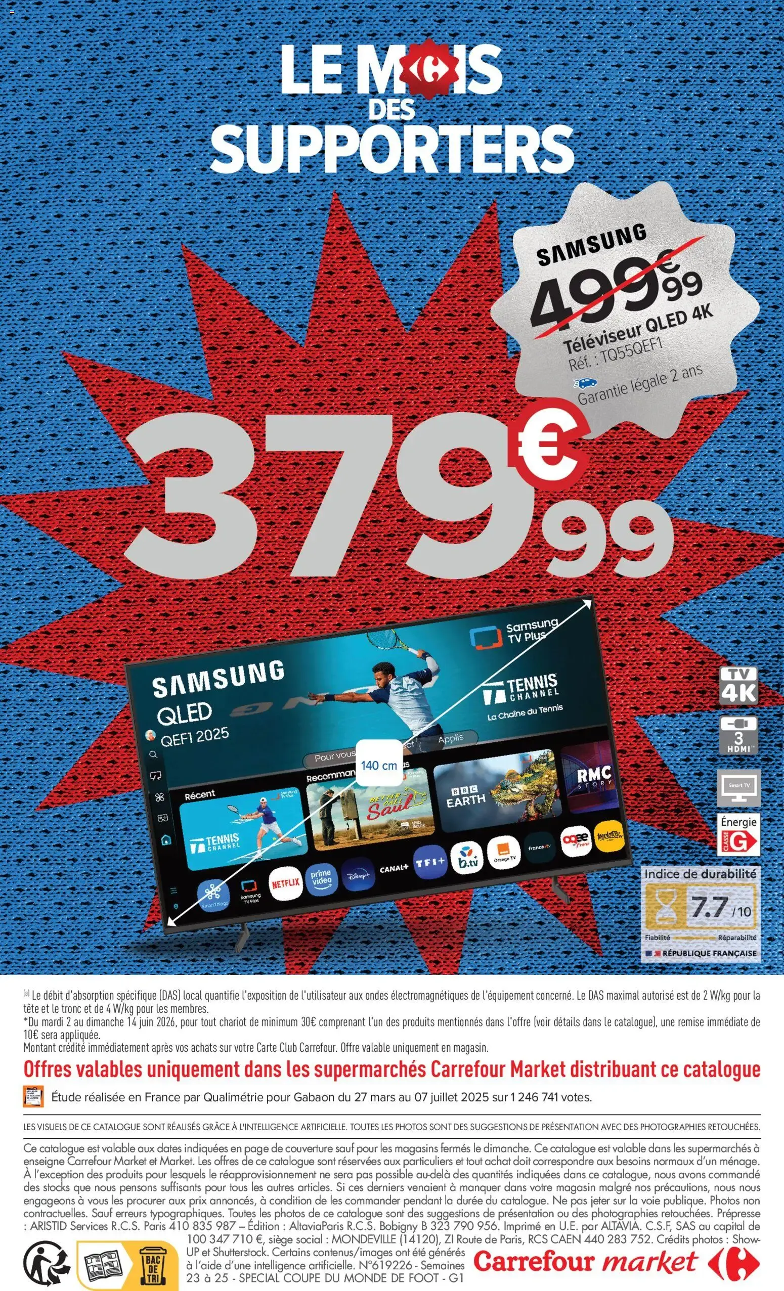 Carrefour Market Le mois des supporters à partir du 02/06/2026 - promo en ligne du 2 juin au 14 juin 2026 - Catalogue page 12
