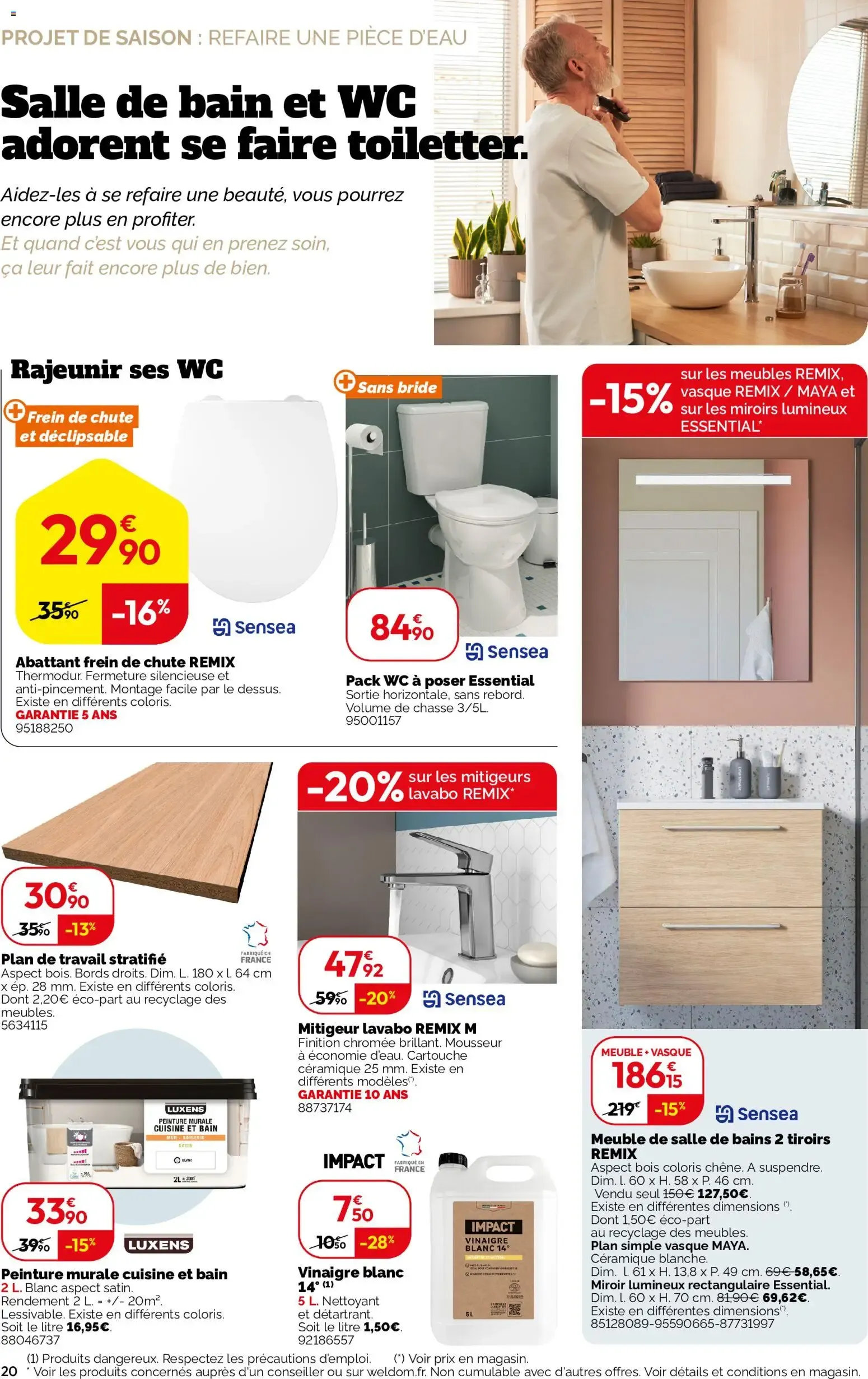 Weldom - Le festival des petits travaux du 24 juin au 21 juillet 2026 - Catalogue page 20