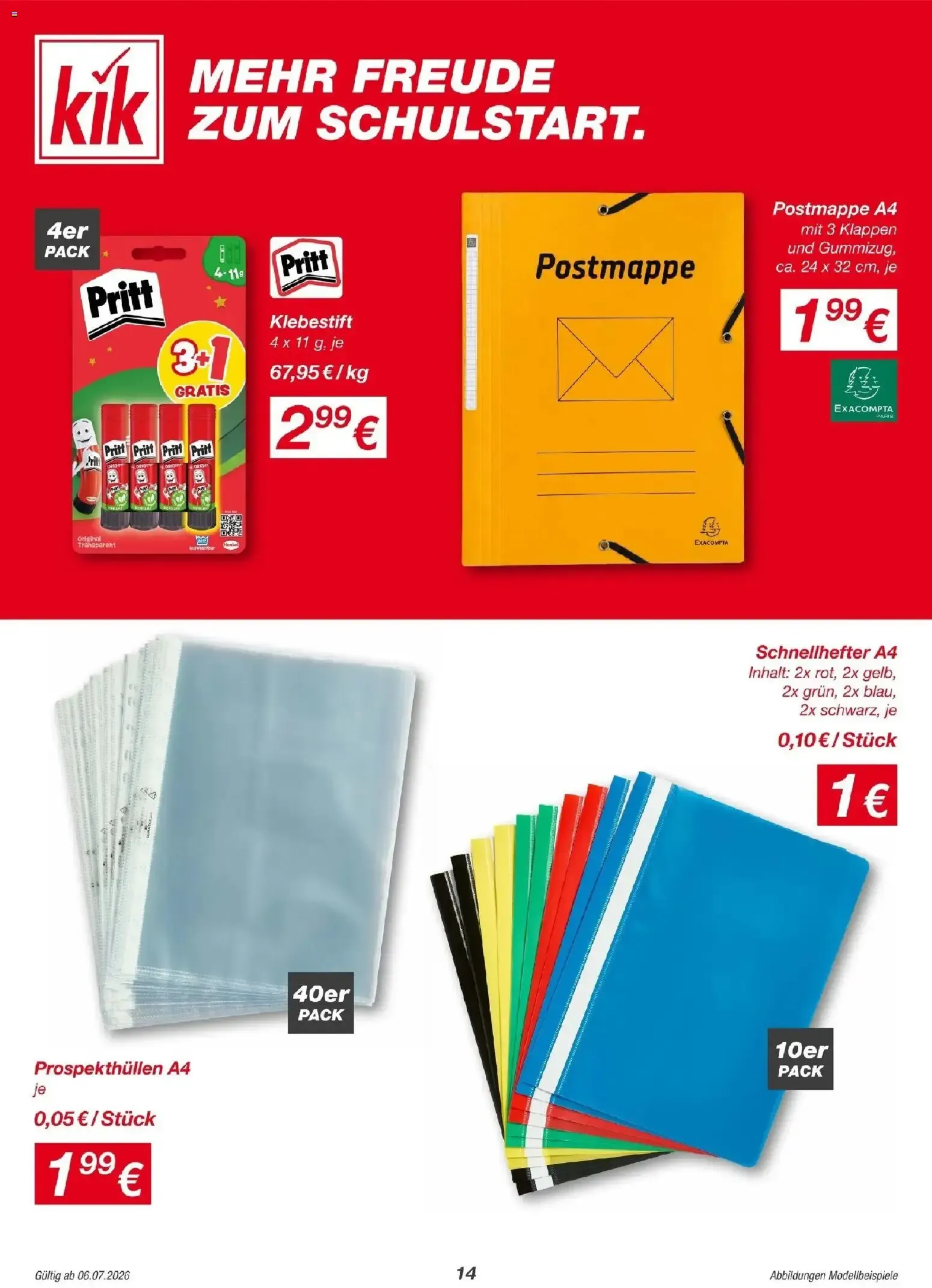Kik Prospekt vom 06.07.2026 – Angebote online von 6. Juli bis 12. Juli 2026 - Prospekt seite 14