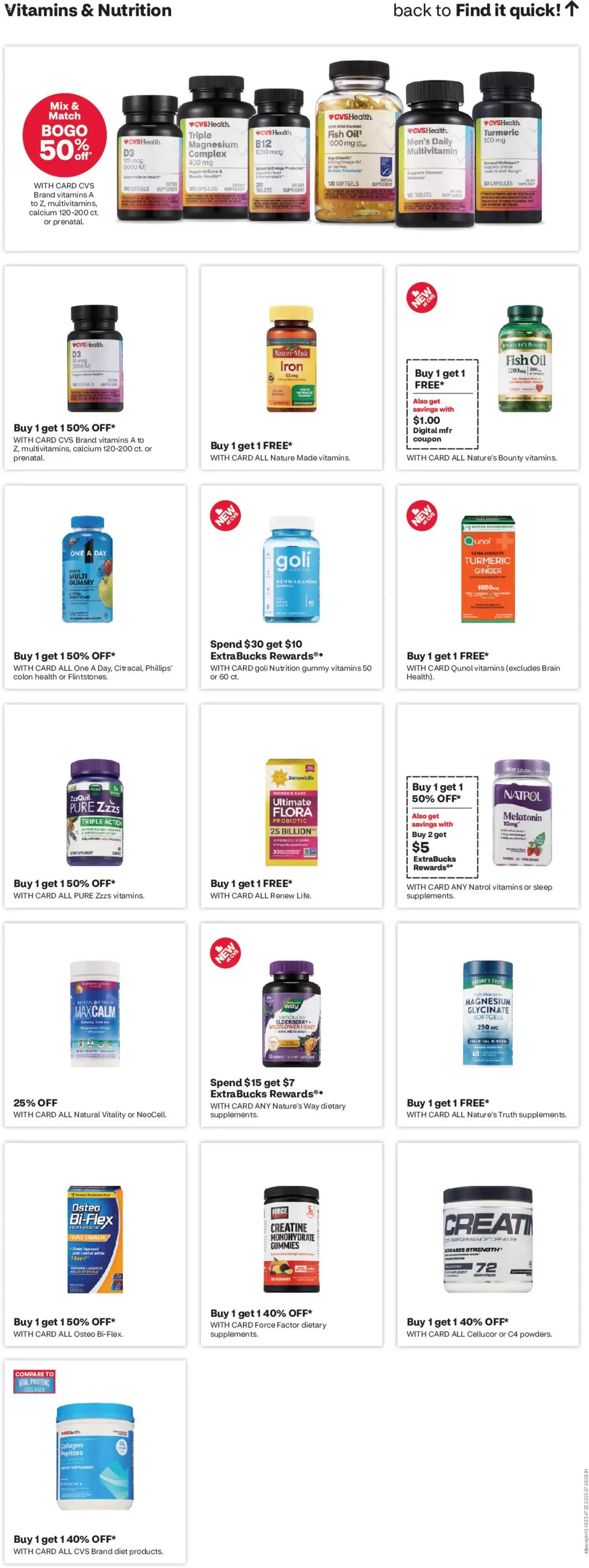 Weekly ad CVS Weekly Ad from 10/04/2026 - Flyer, Circular this week from October 4 to October 10 2026 - Page 10