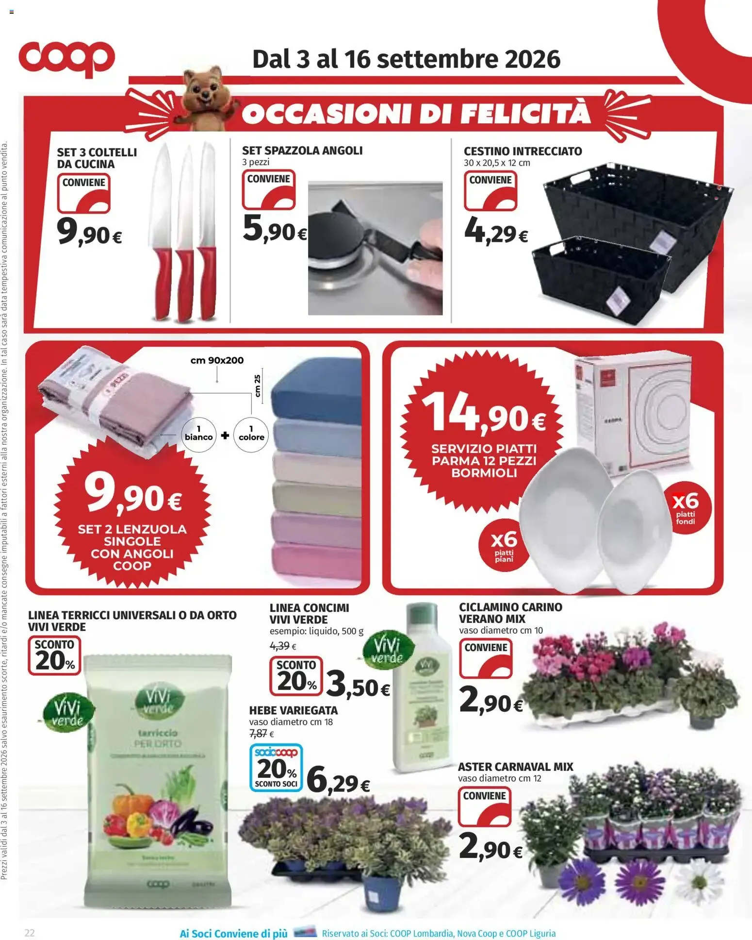 Volantino COOP Anteprima dal 03/09/2026 > NUOVO Promozioni da 3 settembre a 16 settembre di 2026 - Pagina del volantino 22