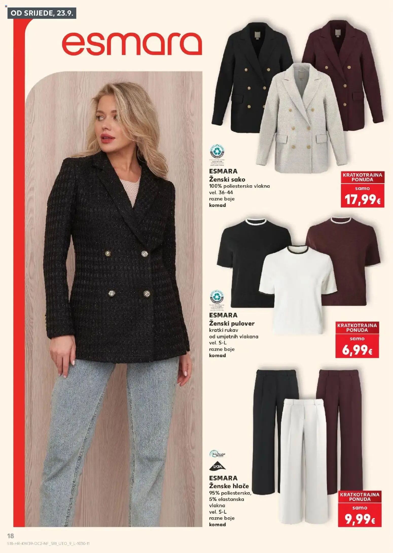 Katalog Kaufland Katalog novi od 23.09.2026 na listanje > letak digitalni od 23. rujna do 29. rujna 2026. - Pregled Stranica 18