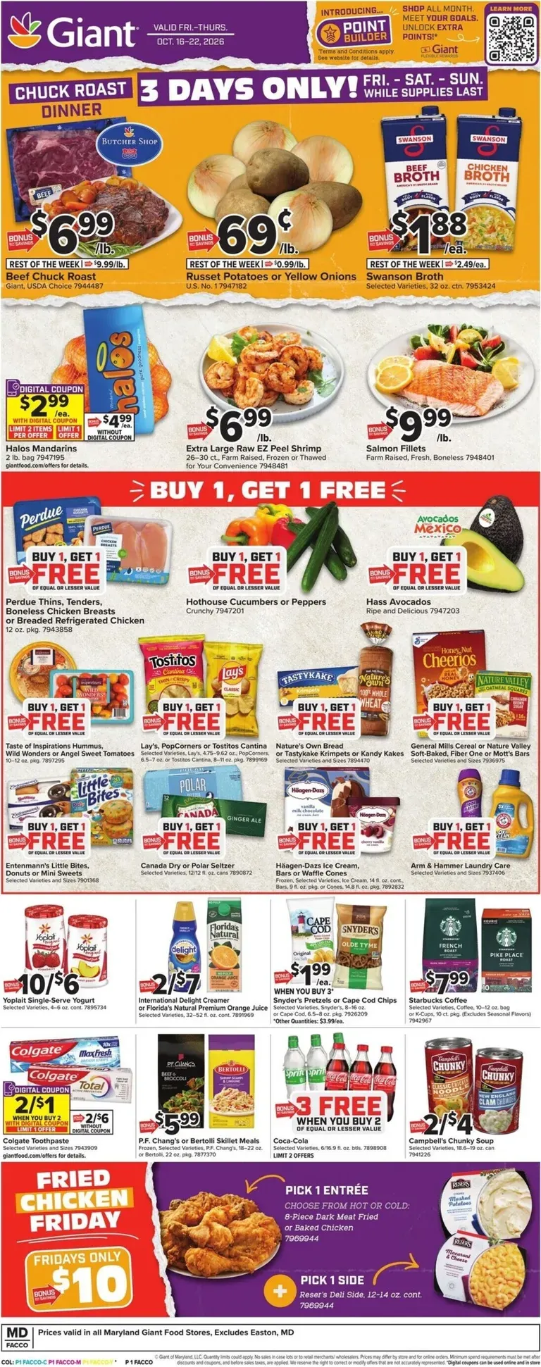 Current Giant leaflet valid from Friday 10/16/2026 to Thursday 10/22/2026