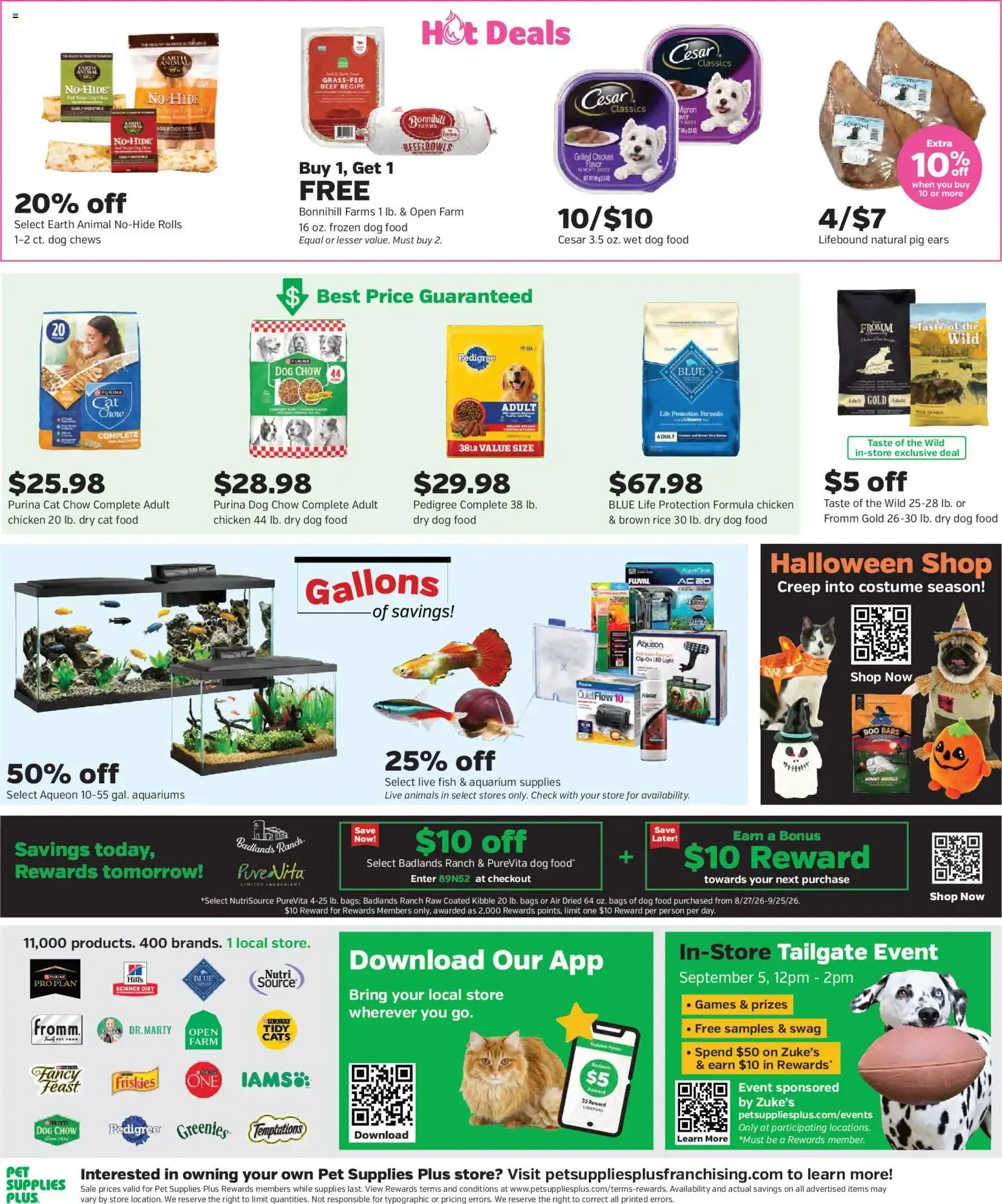 Weekly ad Pet Supplies Plus Weekly Ad from 08/27/2026 - Flyer from August 27 to September 25 2026 - Page 4