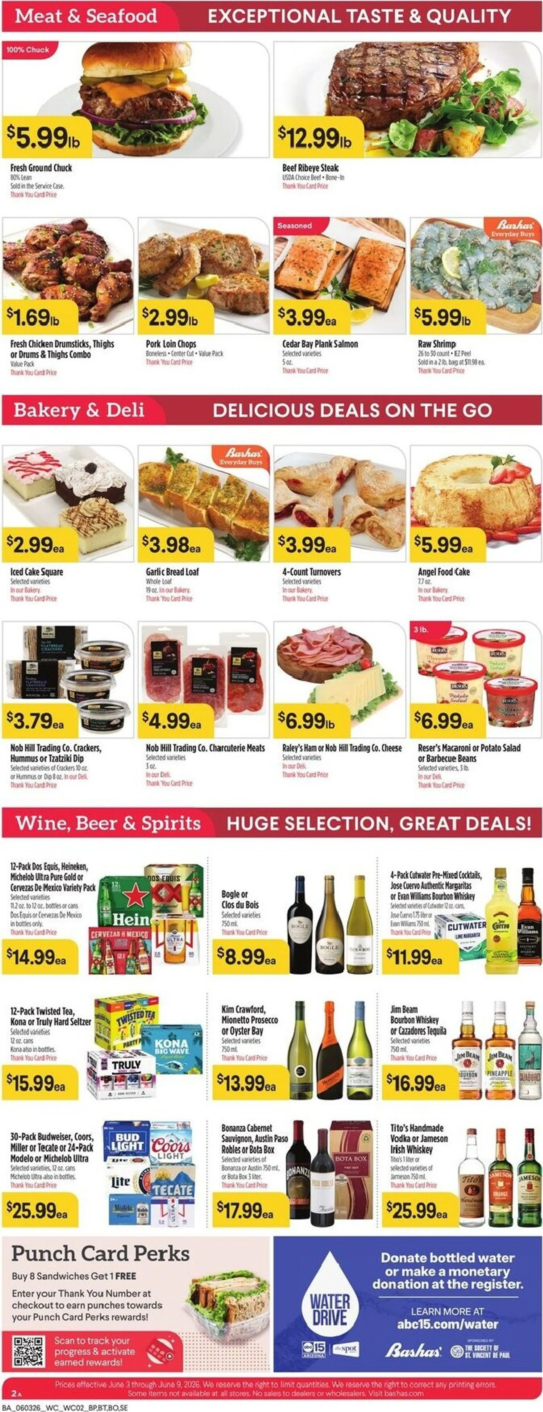 Weekly ad Current Bashas' leaflet valid from Wednesday 06/03/2026 to Tuesday 06/09/2026 from June 3 to June 9 2026 - Page 2
