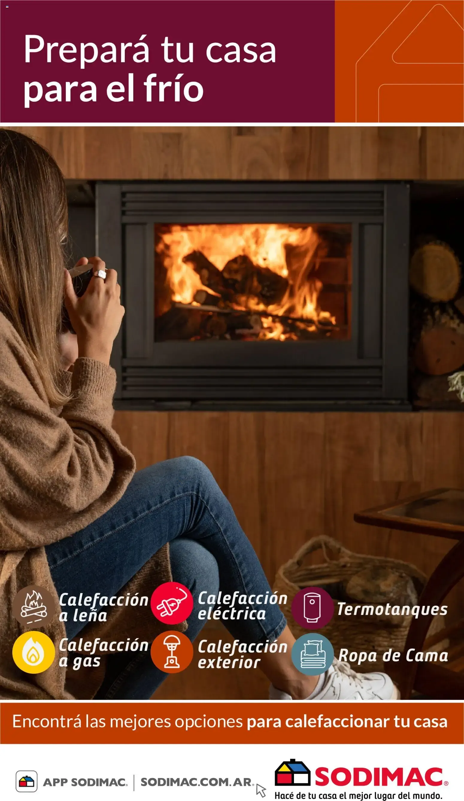 Ofertas de Prepará tu casa para el frío 8 de julio al 7 de septiembre 2026 - Página 1 del catálogo