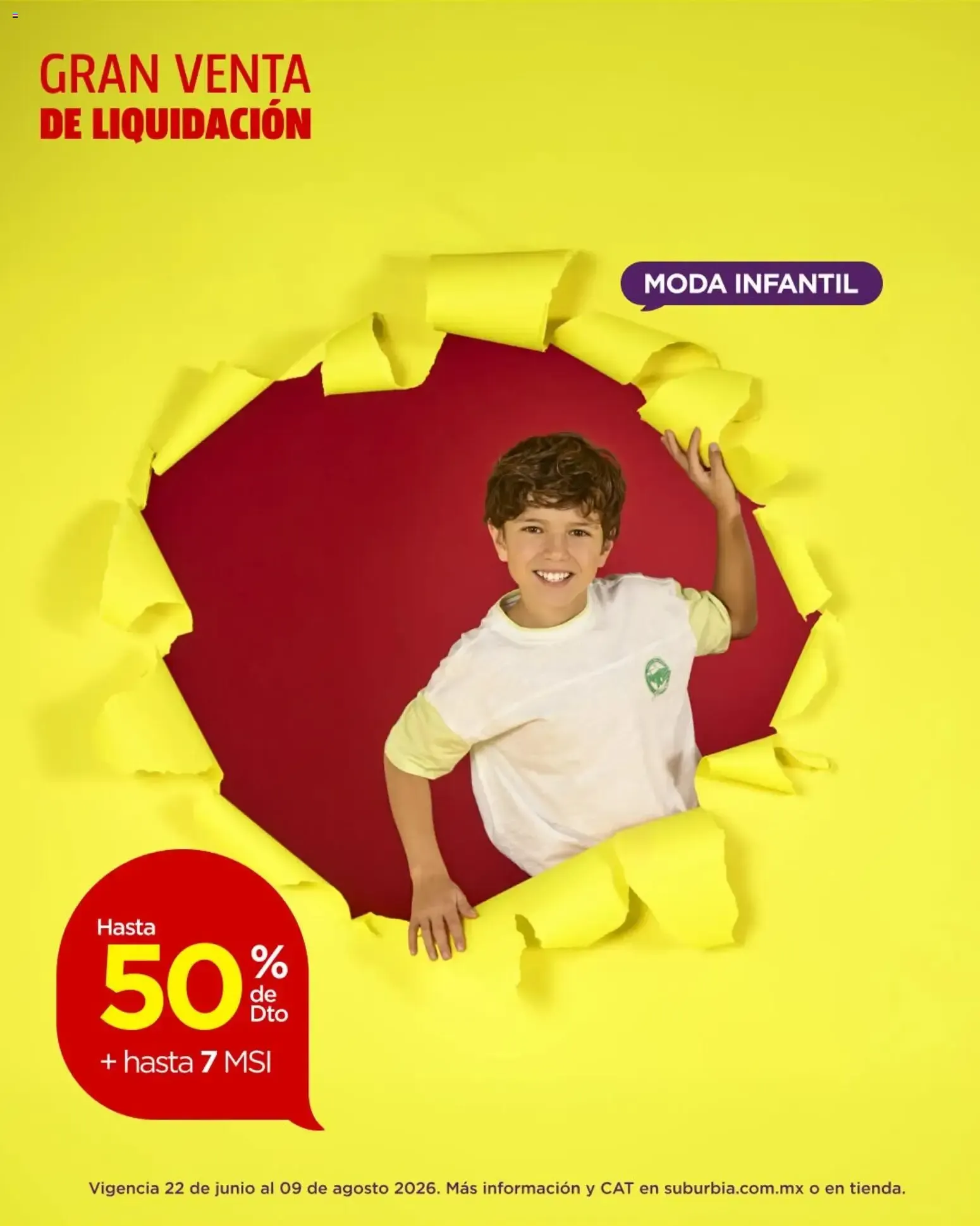 Catálogo de Gran Venta de Liquidación de Moda Infantil 22 de junio al 9 de agosto 2026 - Pagina 1