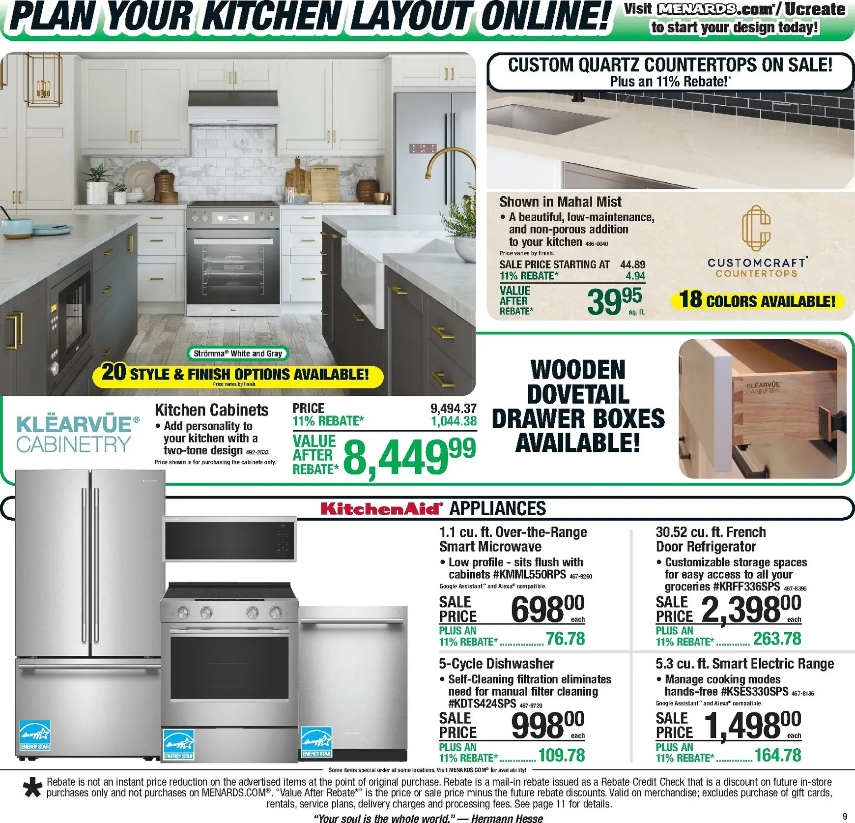 Weekly ad 11% REBATE ON EVERYTHING! from July 26 to August 9 2026 - Page 14