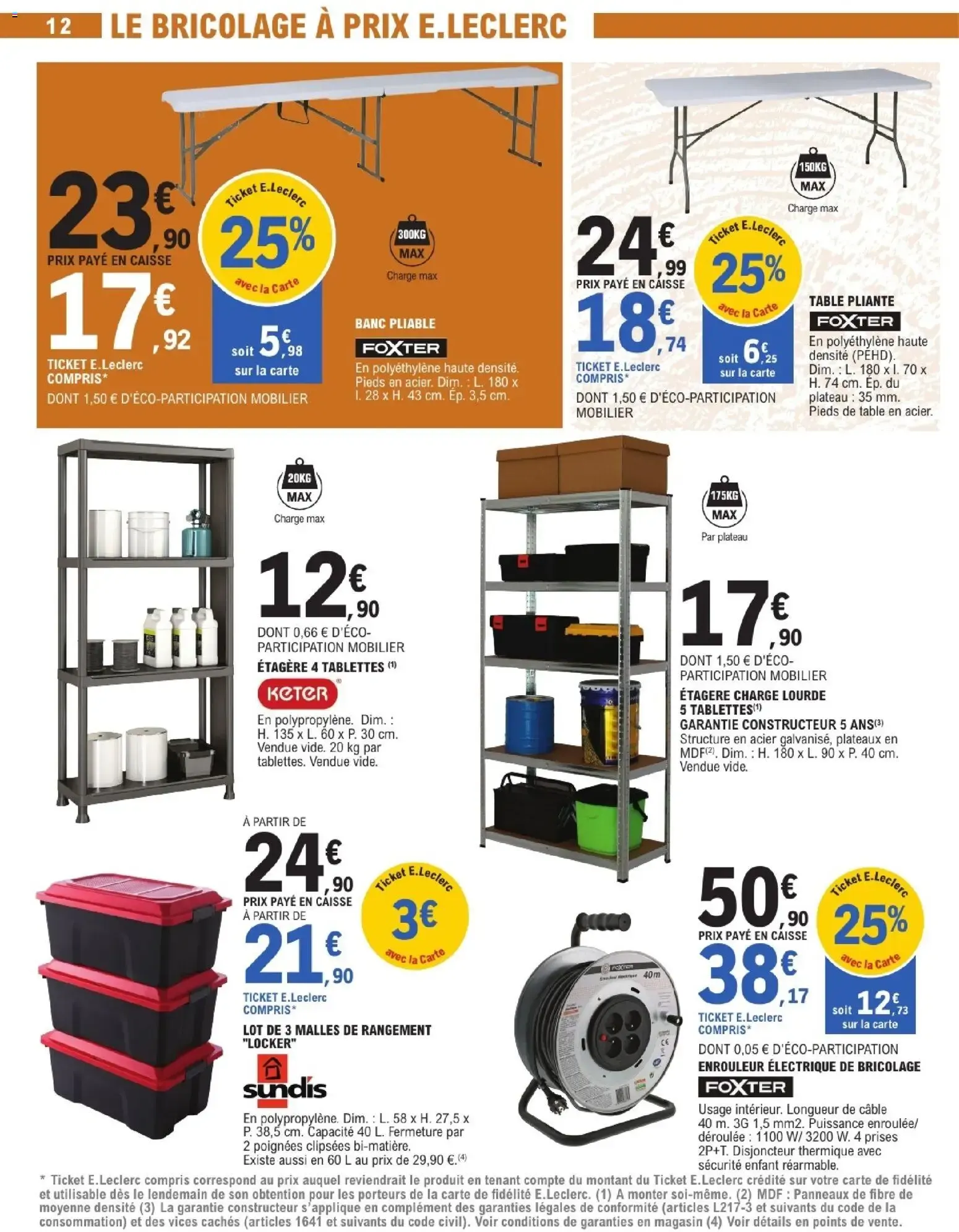 Catalogue E.Leclerc du 22/09/2026 | Nouveau promo prospectus du 22 septembre au 3 octobre 2026 - Catalogue page 12