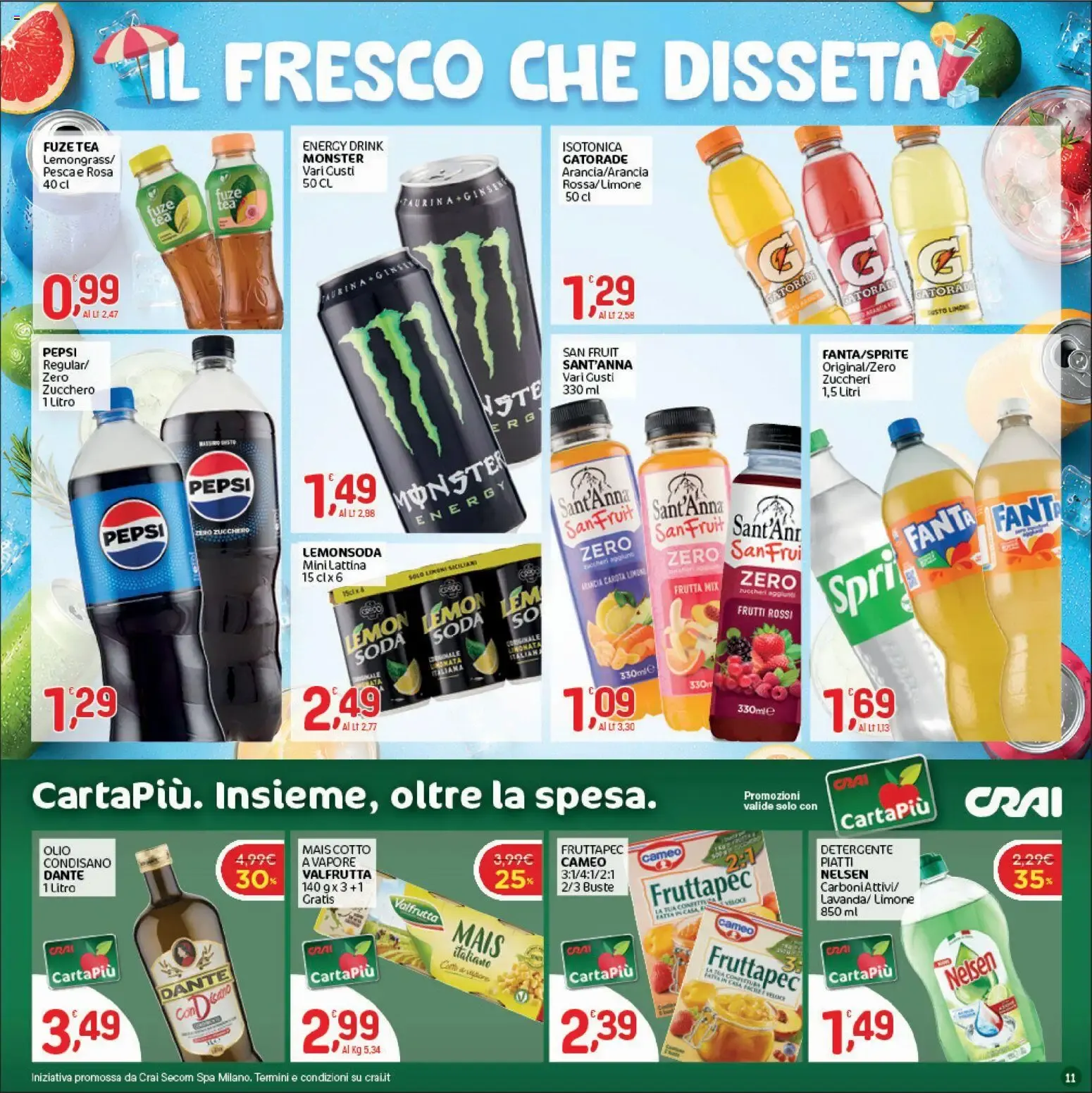 CRAI SCONTO che SCOTTA da 9 luglio a 19 luglio di 2026 - Pagina del volantino 11