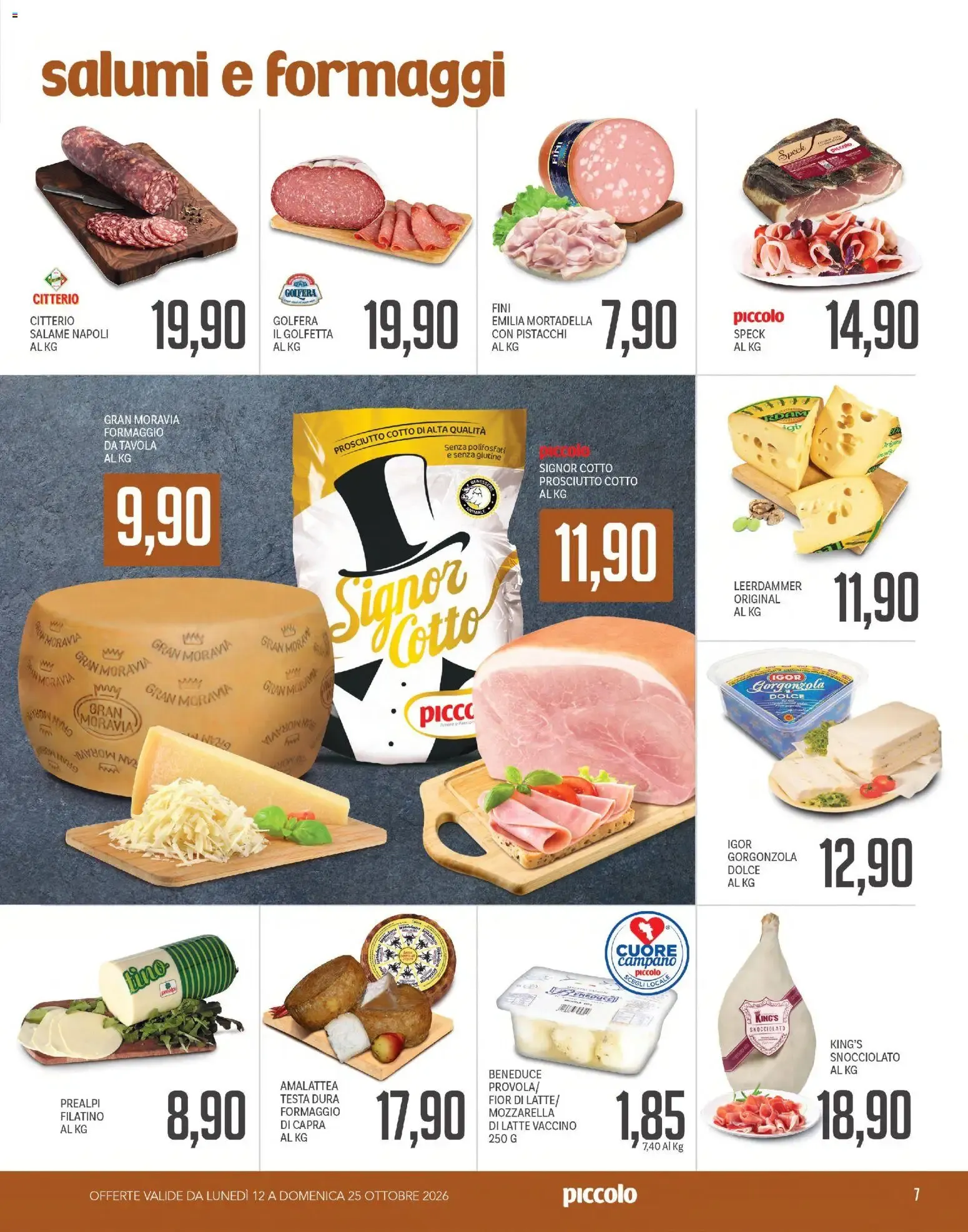 Piccolo volantino dal 12/10/2026 - online Offerte da 12 ottobre a 25 ottobre di 2026 - Pagina del volantino 7