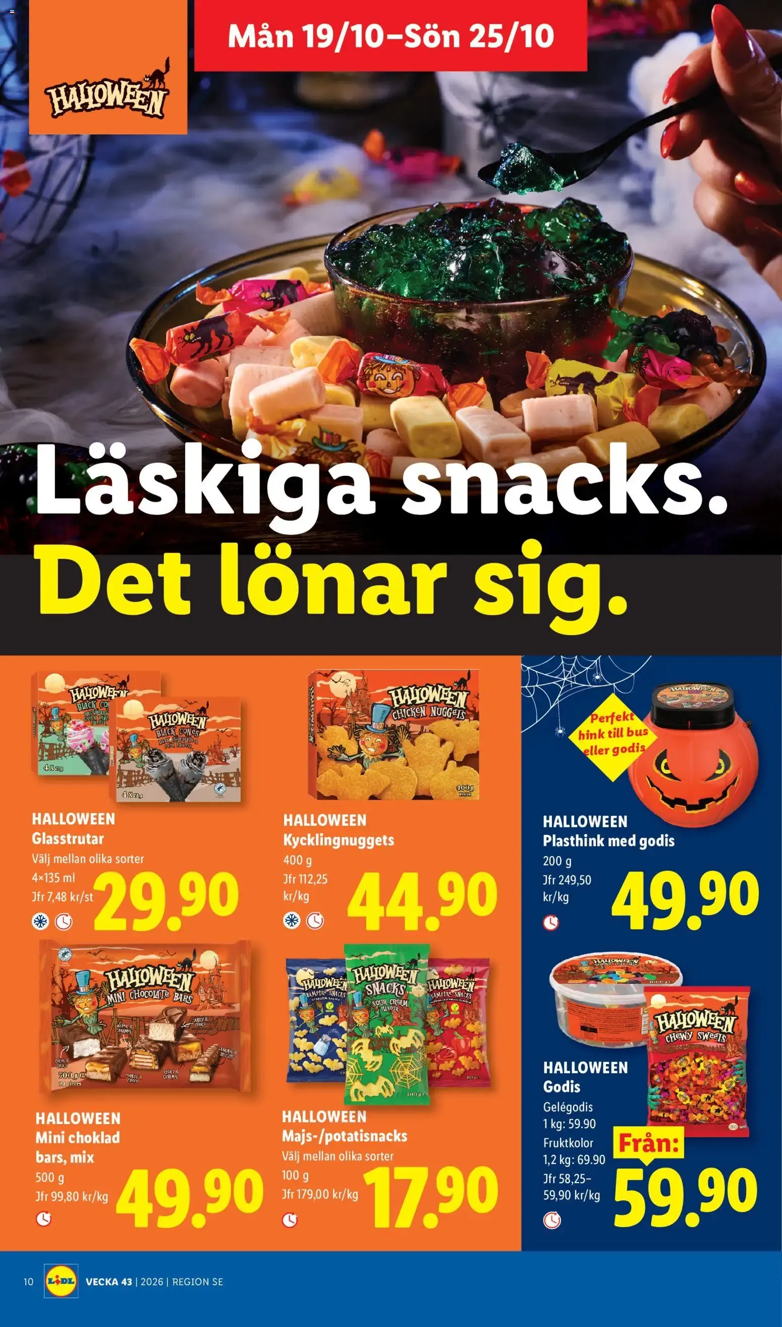 Lidl erbjudanden från 19/10/2026 - 25/10/2026 > Reklamblad nuvarande rabatter från 19 oktober till 25 oktober 2026 - Reklamblad sidor 9
