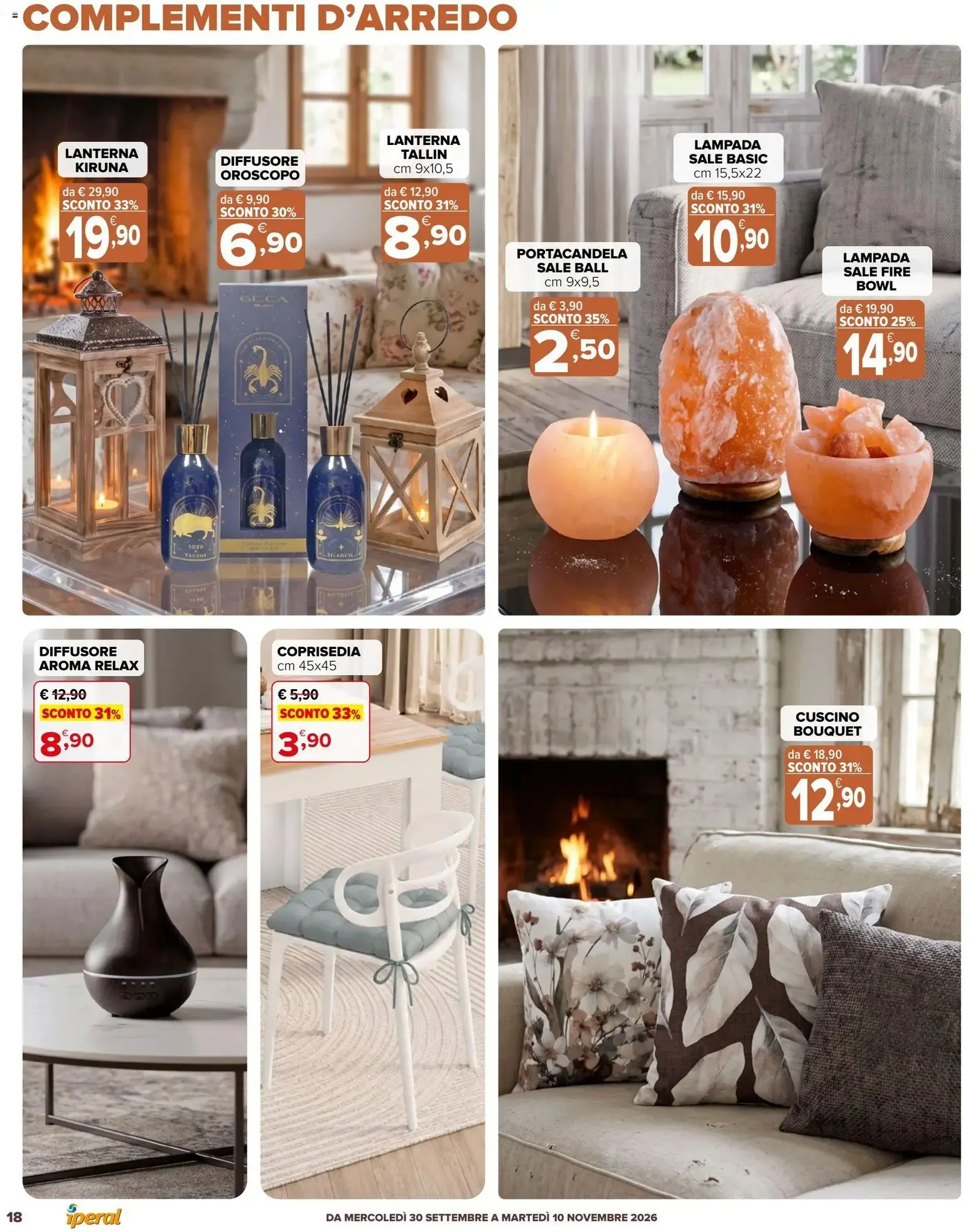 Nuovo Iperal volantino Dolce autunno dal 30/09/2026 > offerte anteprima 🛍️ da 30 settembre a 10 novembre di 2026 - Pagina del volantino 18