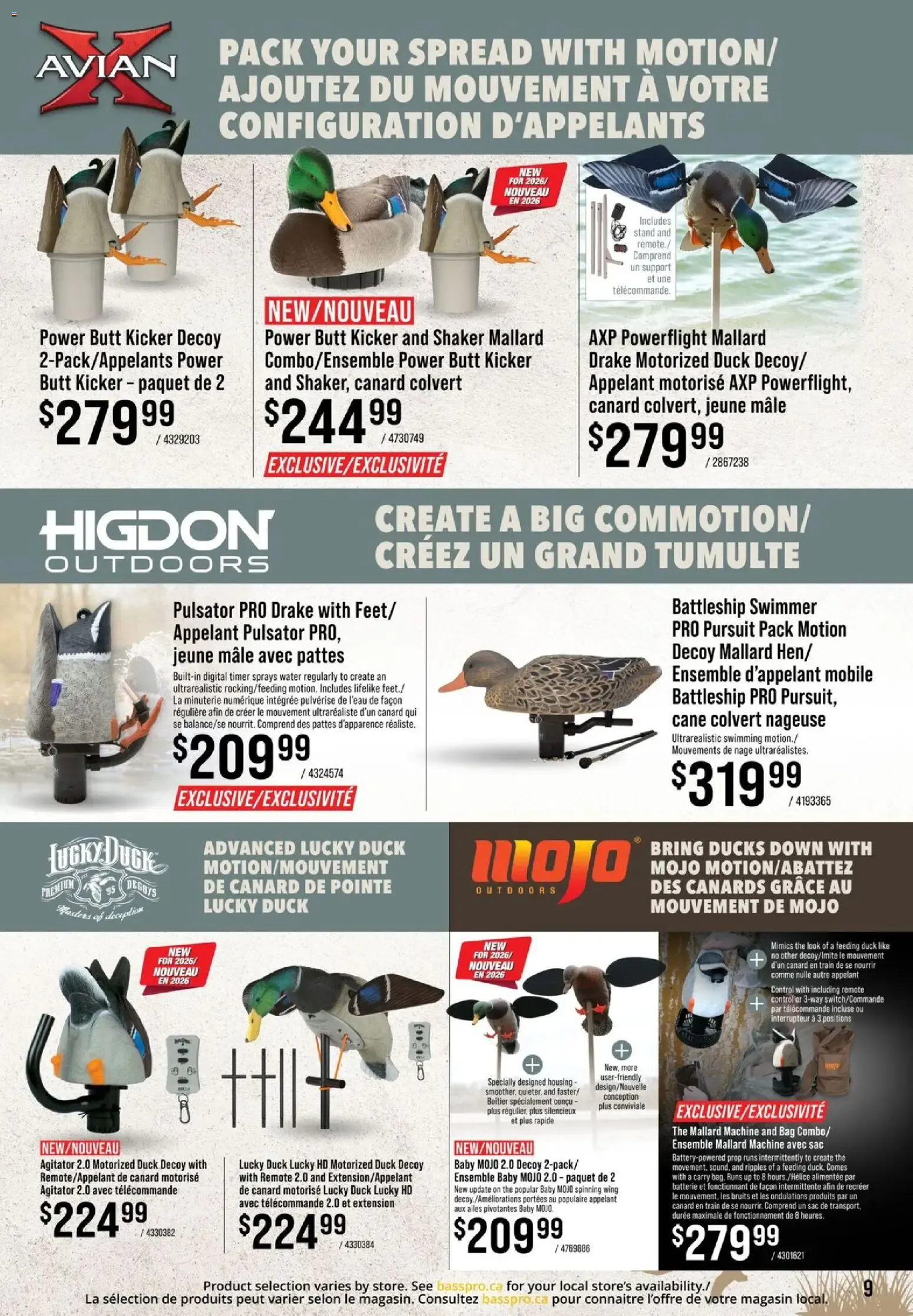 Waterfowl Specialist Catalogue 2026 from August 27 to September 23 2026 - flyer page 9