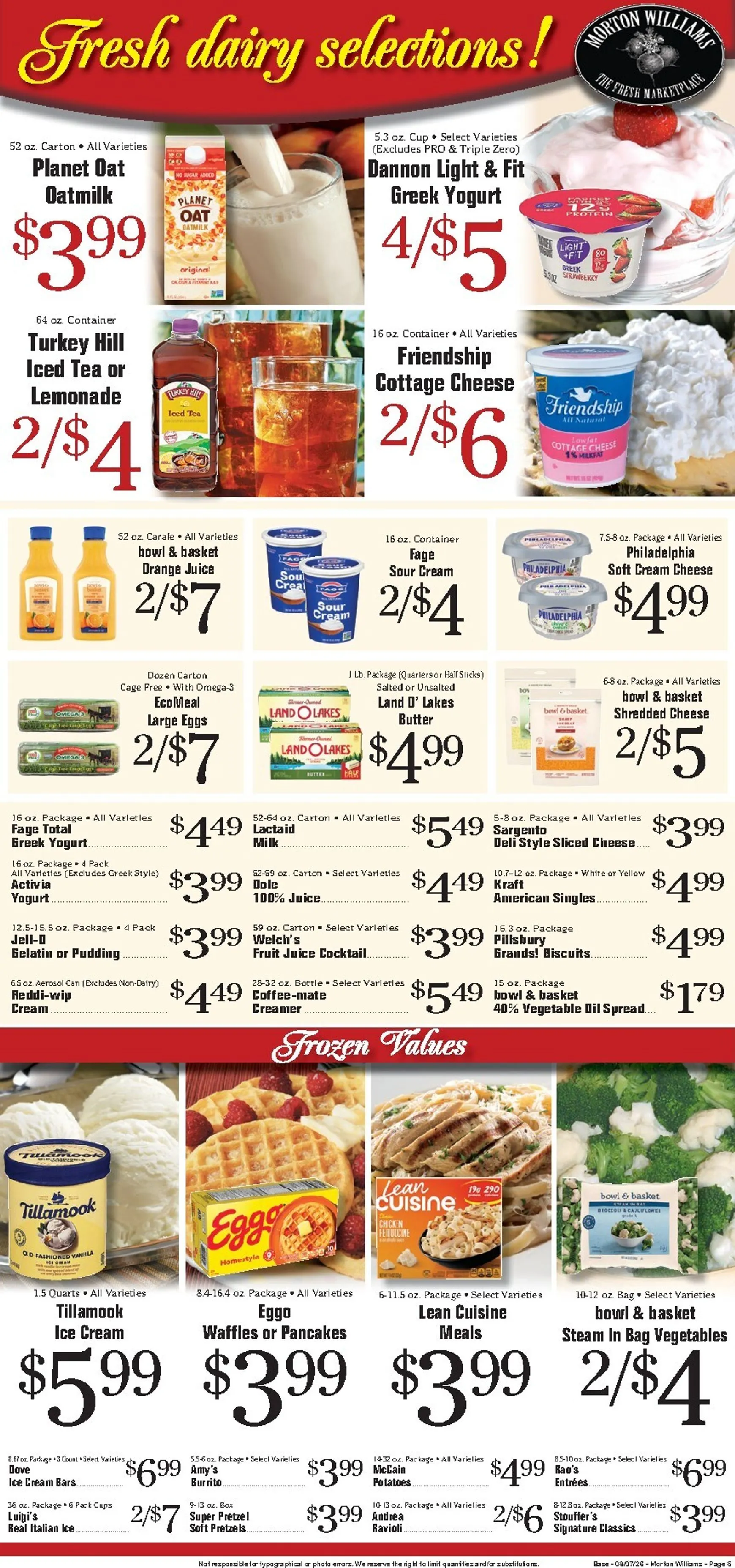 Weekly ad Current Morton Williams - Manhattan / Jersey City leaflet valid from Friday 08/07/2026 to Thursday 08/13/2026 from August 7 to August 13 2026 - Page 5