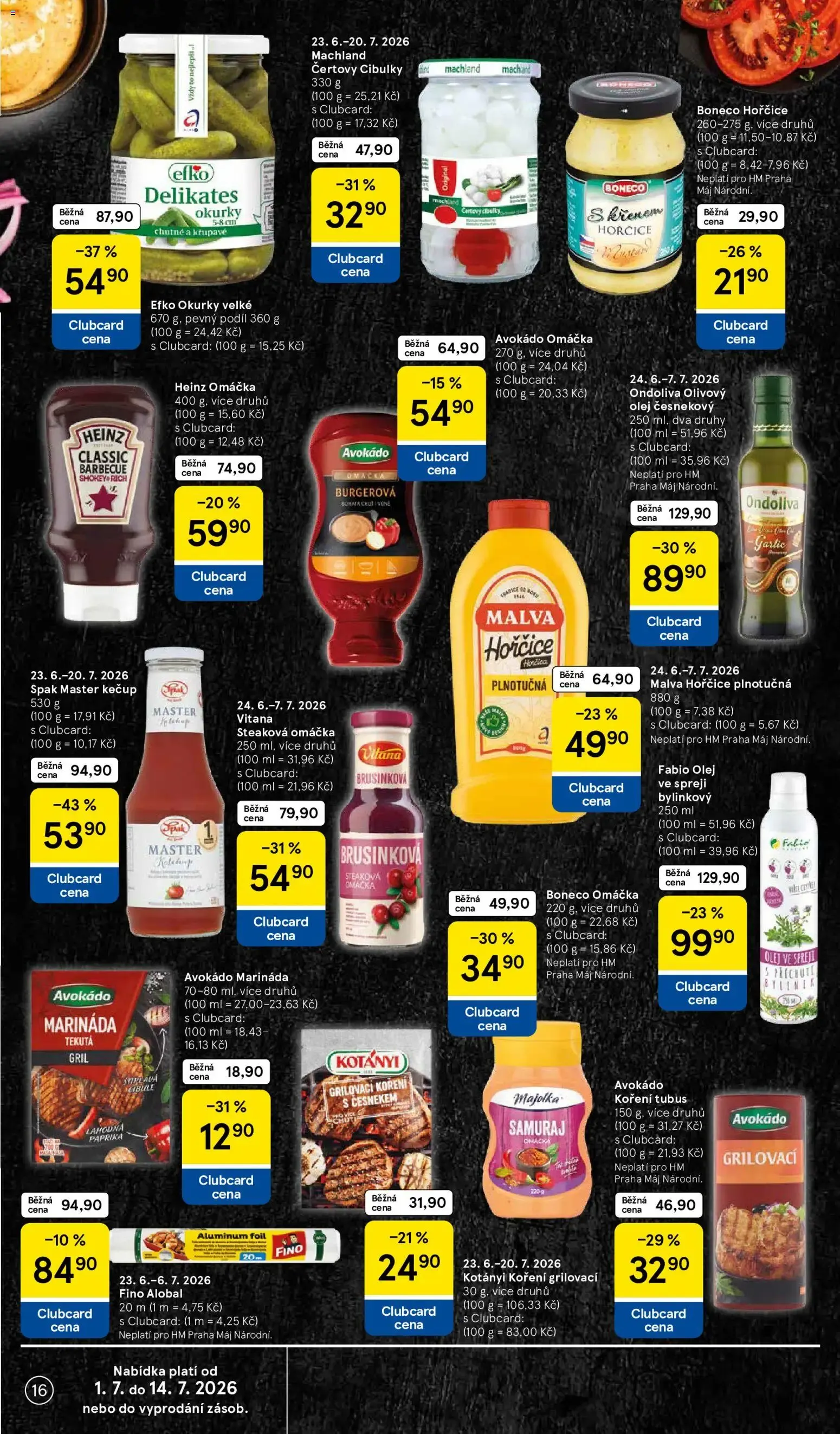 Tesco Léto - 1. července 7. července 2026 - Page 16