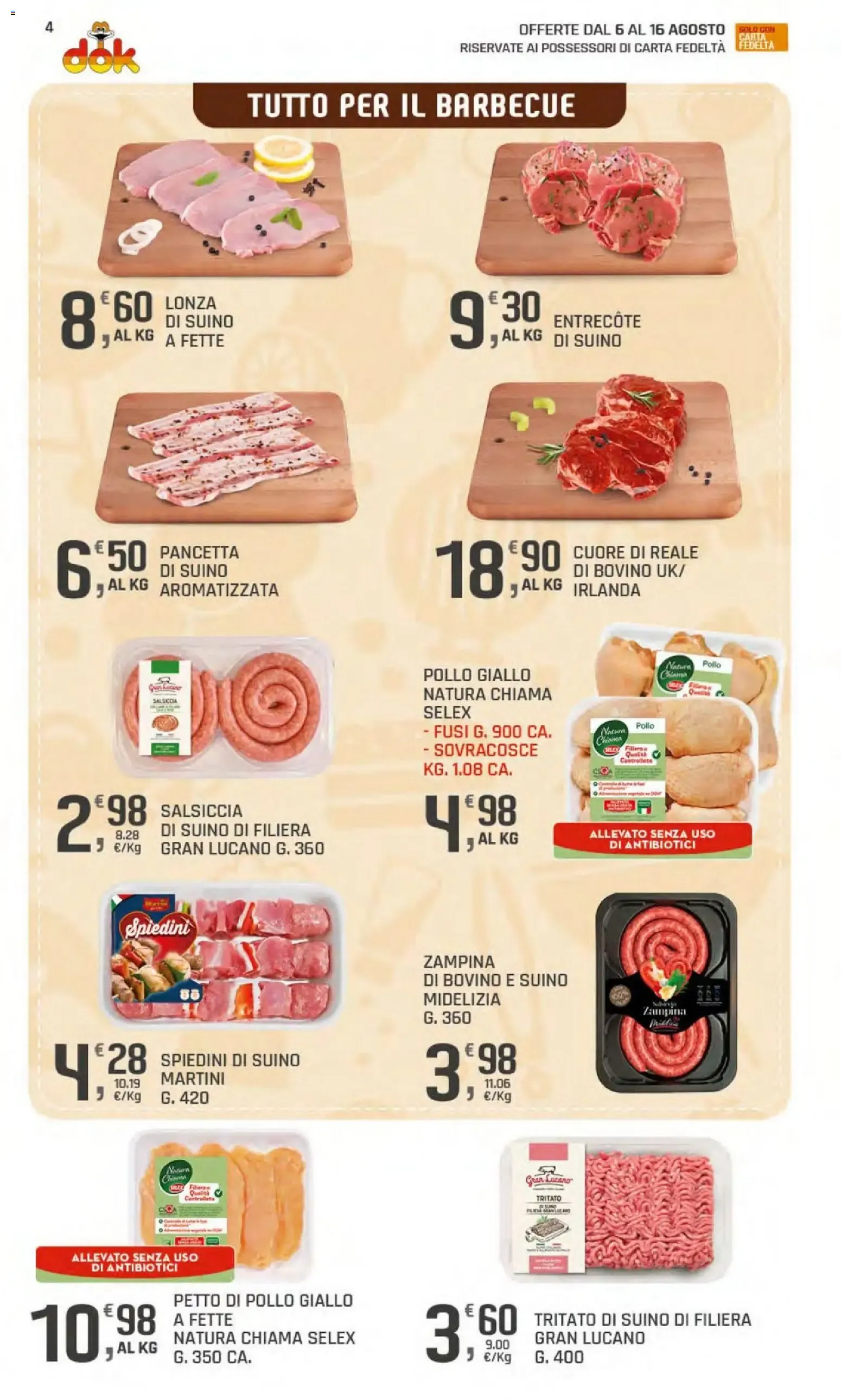 Nuovo DOK volantino dal 06/08/2026 > offerte anteprima 🛍️ da 6 agosto a 16 agosto di 2026 - Pagina del volantino 4