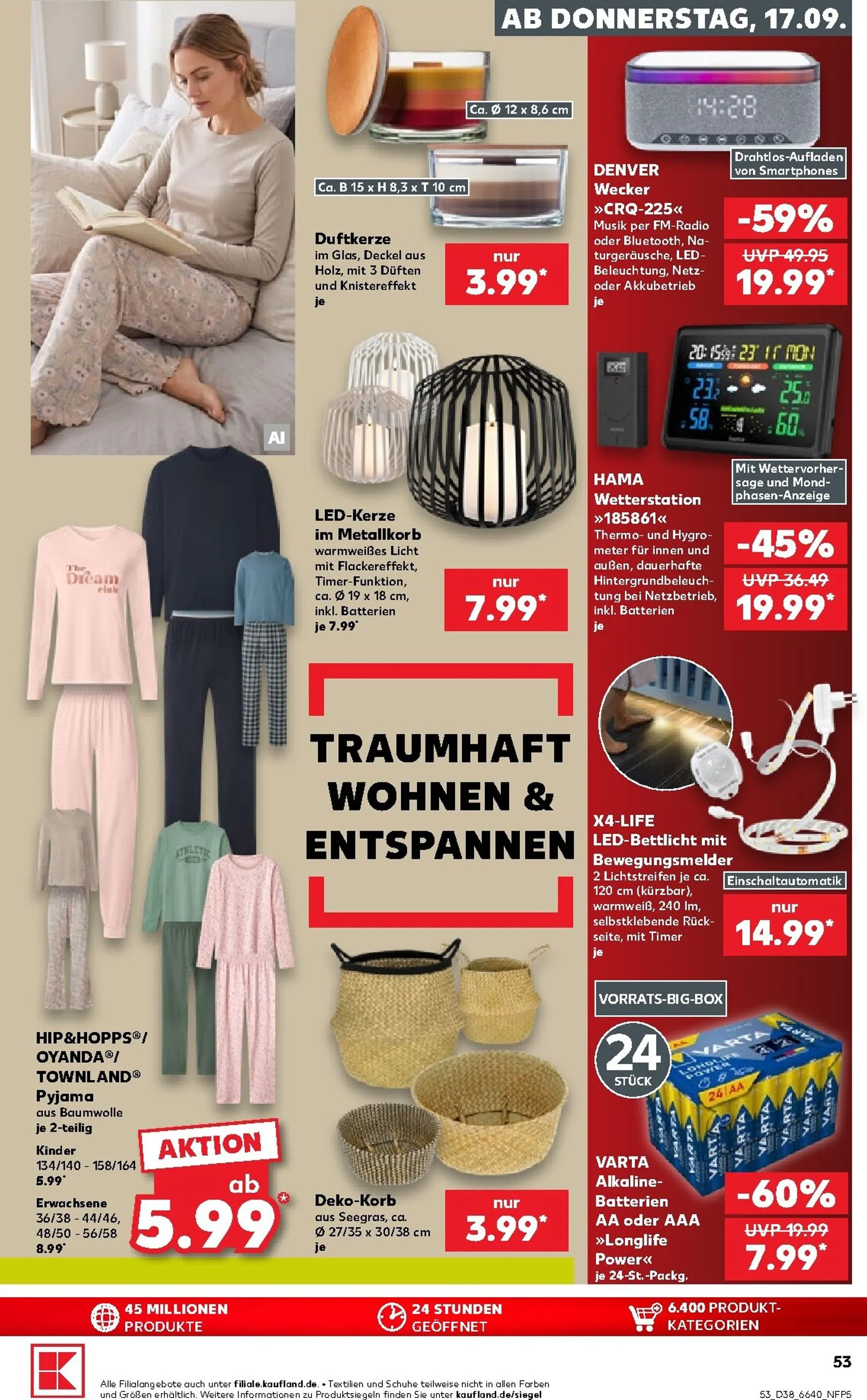 Neuer Kaufland Prospekt – von Donnerstag 17.09.2026 bis Mittwoch 23.09.2026 von 17. September bis 23. September 2026 - Prospekt seite 54