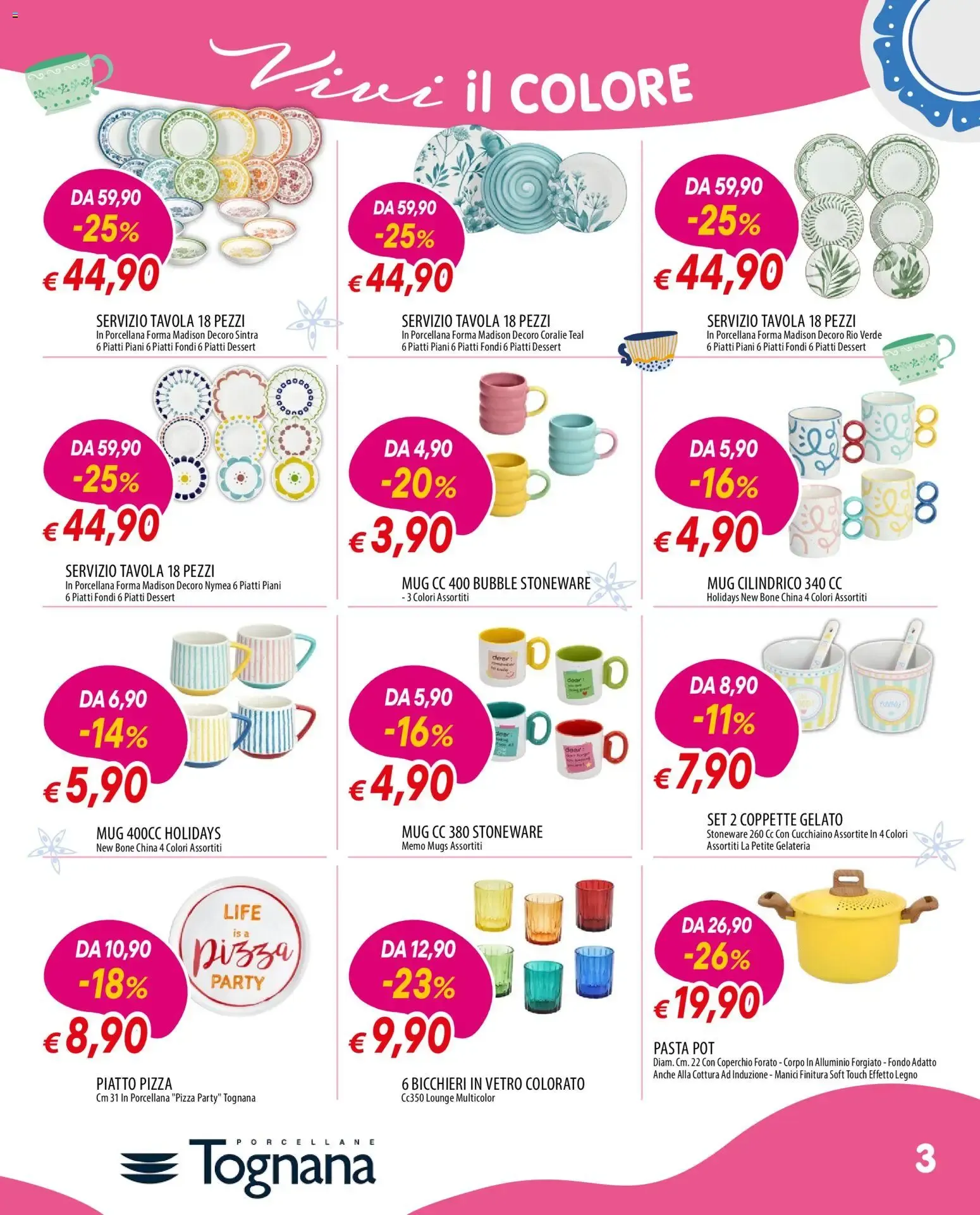 Nuovo Galassia volantino Vivi il Colore dal 11/06/2026 > offerte anteprima 🛍️ da 11 giugno a 5 luglio di 2026 - Pagina del volantino 3