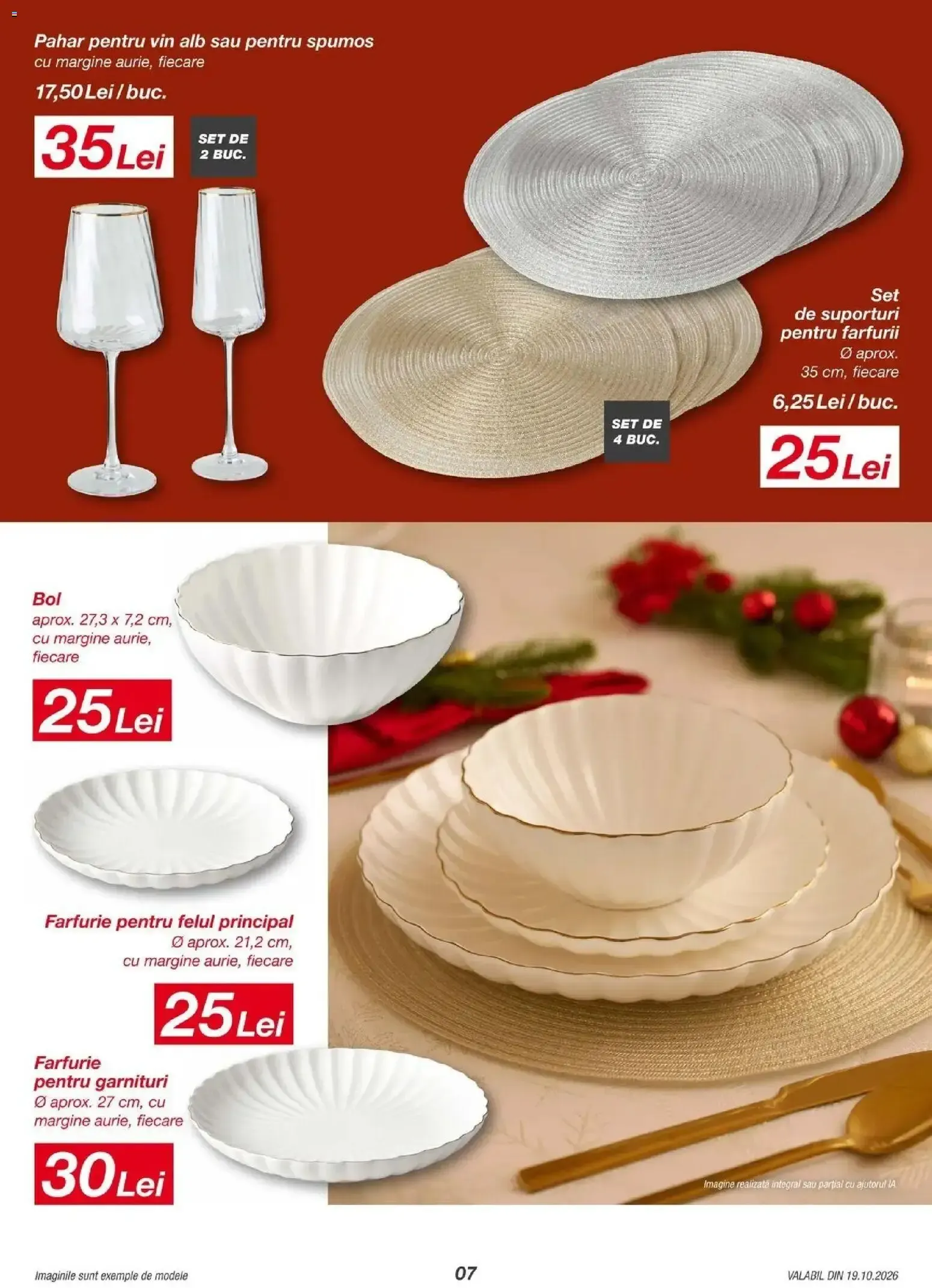 Catalog Mai multă magie de Crăciun în casa ta. de la 19 octombrie până la 24 octombrie 2026 - Revista Pagina 7