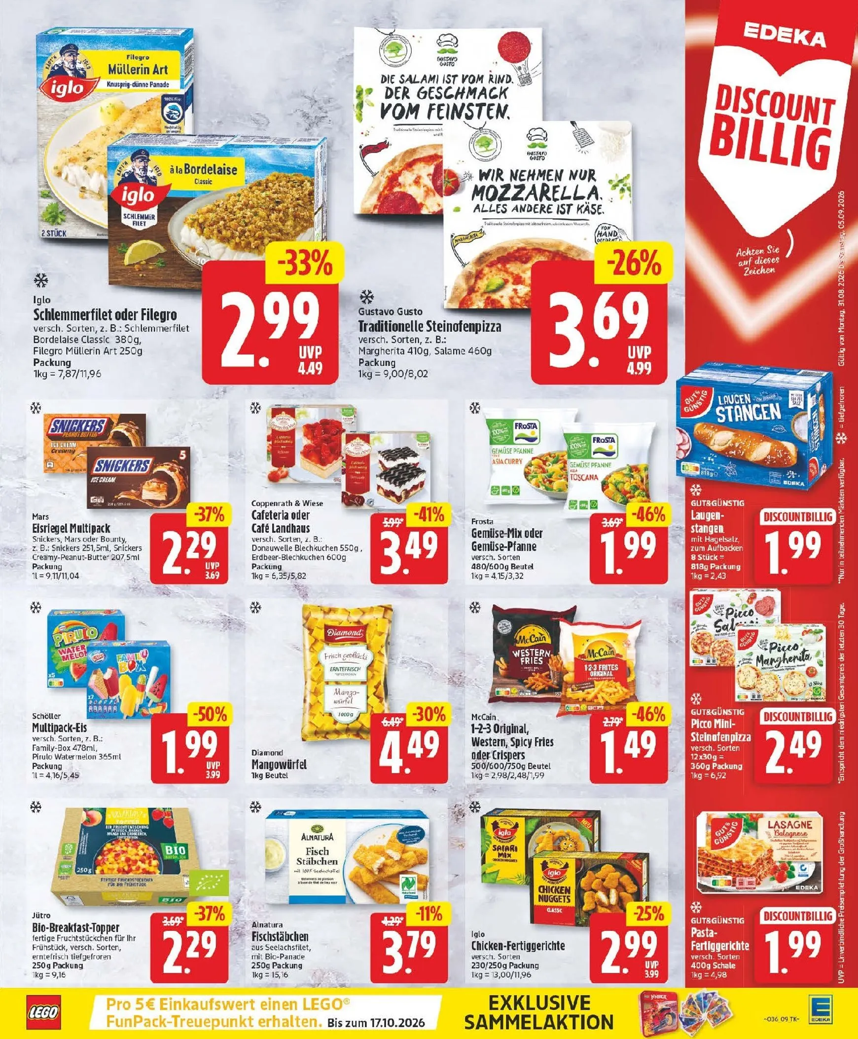 Edeka Prospekt nächste Woche – von Montag 31.08.2026 bis Samstag 05.09.2026 von 31. August bis 5. September 2026 - Prospekt seite 11