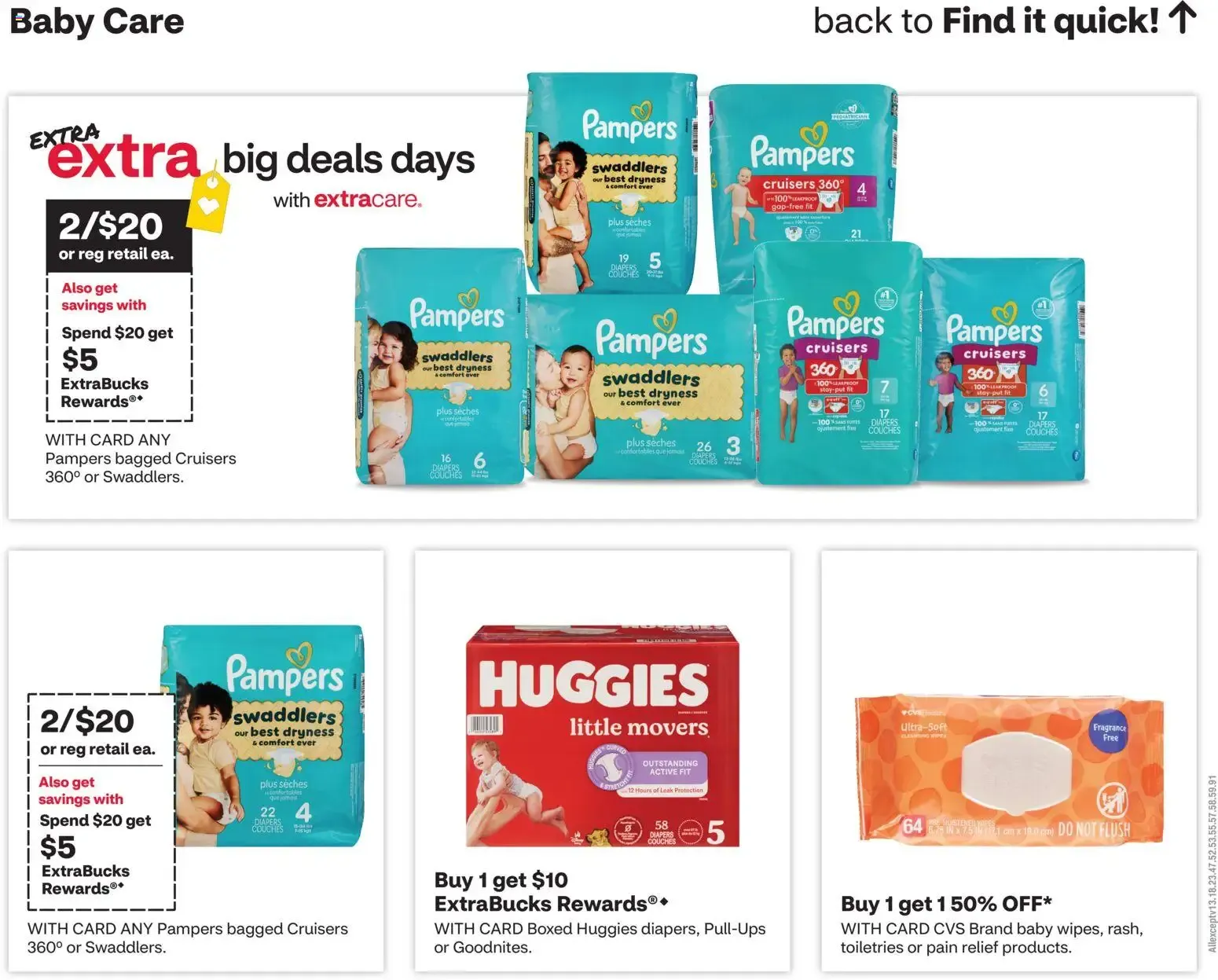 Weekly ad CVS: EXTRA extra big deals days with ExtraCare from September 27 to October 3 2026 - Page 11