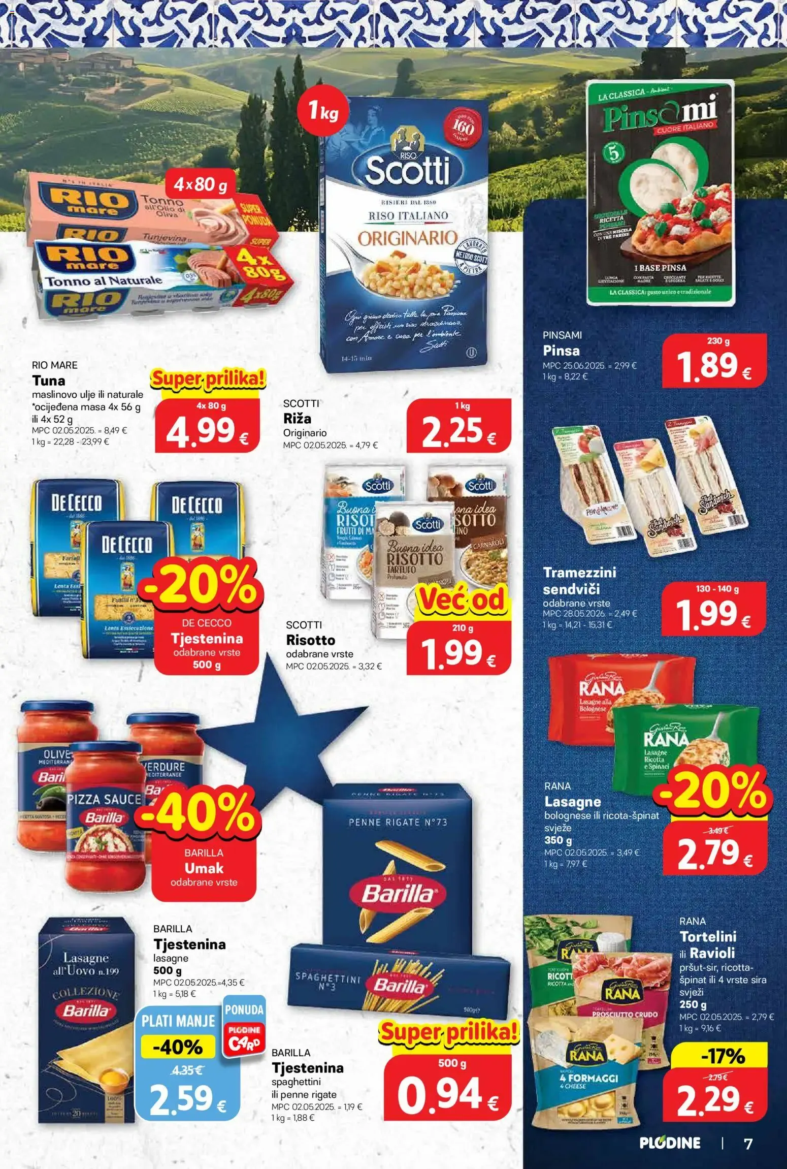 Katalog Plodine Katalog novi od 07.10.2026 na listanje > letak digitalni od 7. listopada do 13. listopada 2026. - Pregled Stranica 7