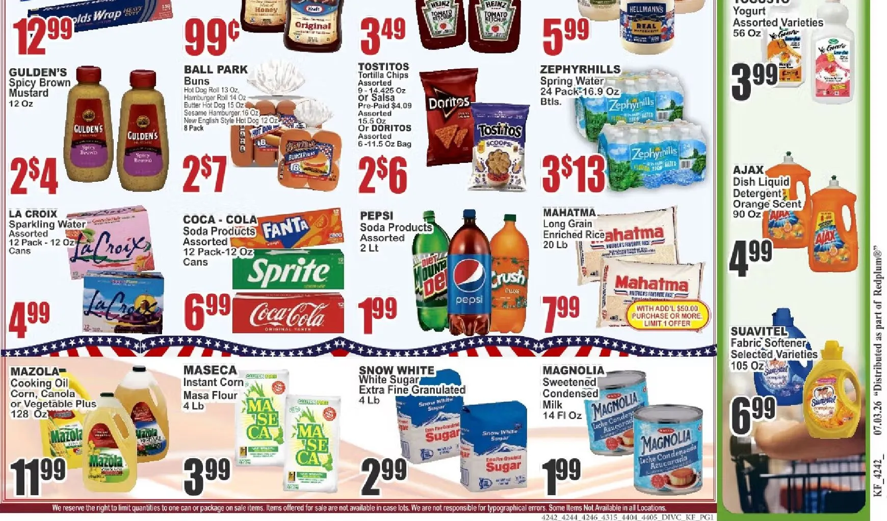 Weekly ad Current Key Food Fresh leaflet valid from Friday 07/03/2026 to Thursday 07/09/2026 from July 3 to July 9 2026 - Page 2