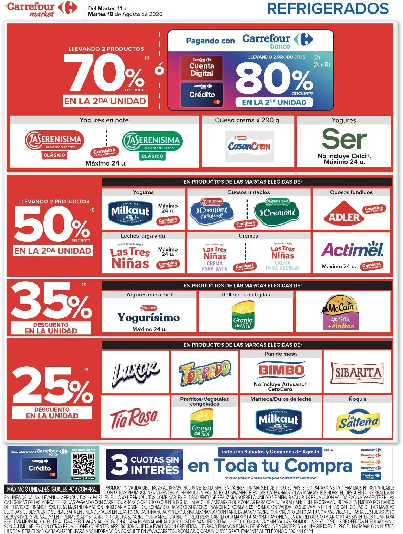 Ofertas de Carrefour ofertas || del 11/08/2026 - 18/08/2026 || Promociones 11 de agosto al 18 de agosto 2026 - Página 41 del catálogo