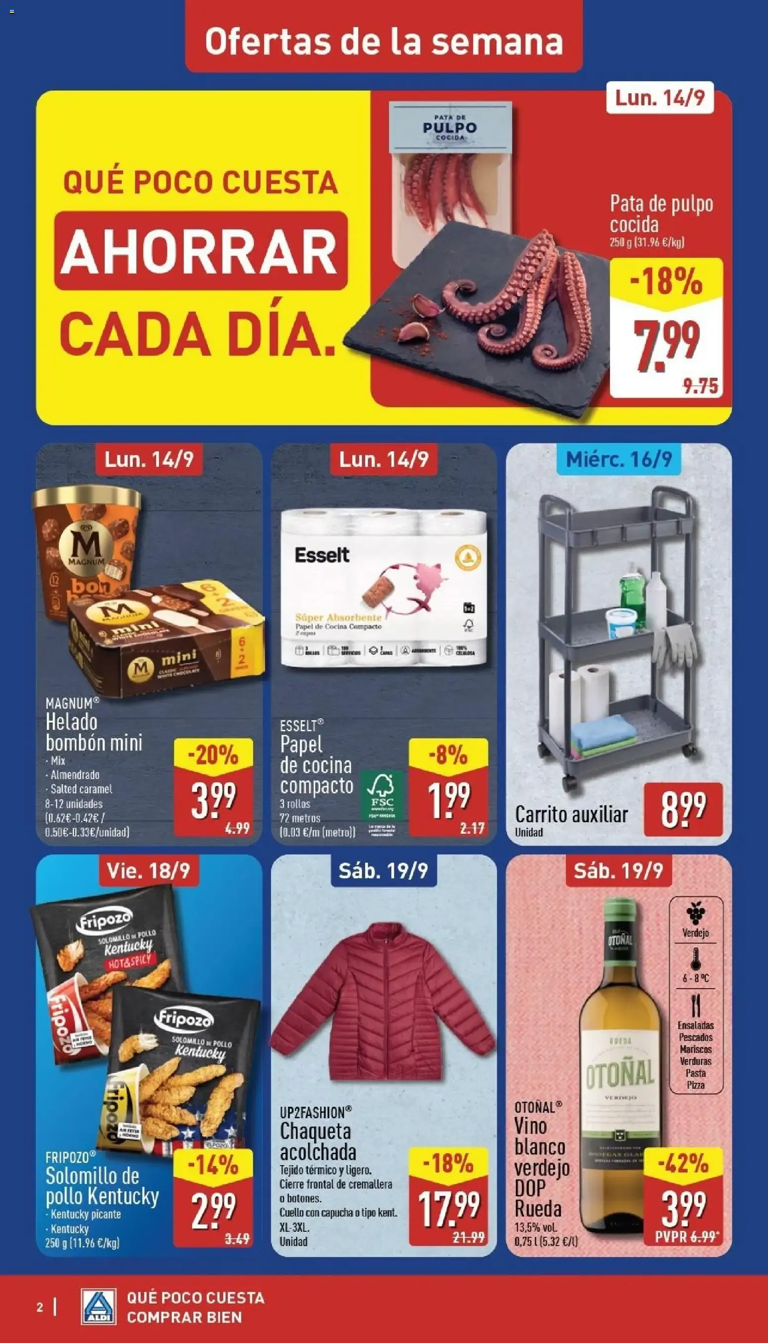 Catálogo de Aldi folleto del 14/09/2026 al 20/09/2026 14 de septiembre al 20 de septiembre 2026 - Página 2