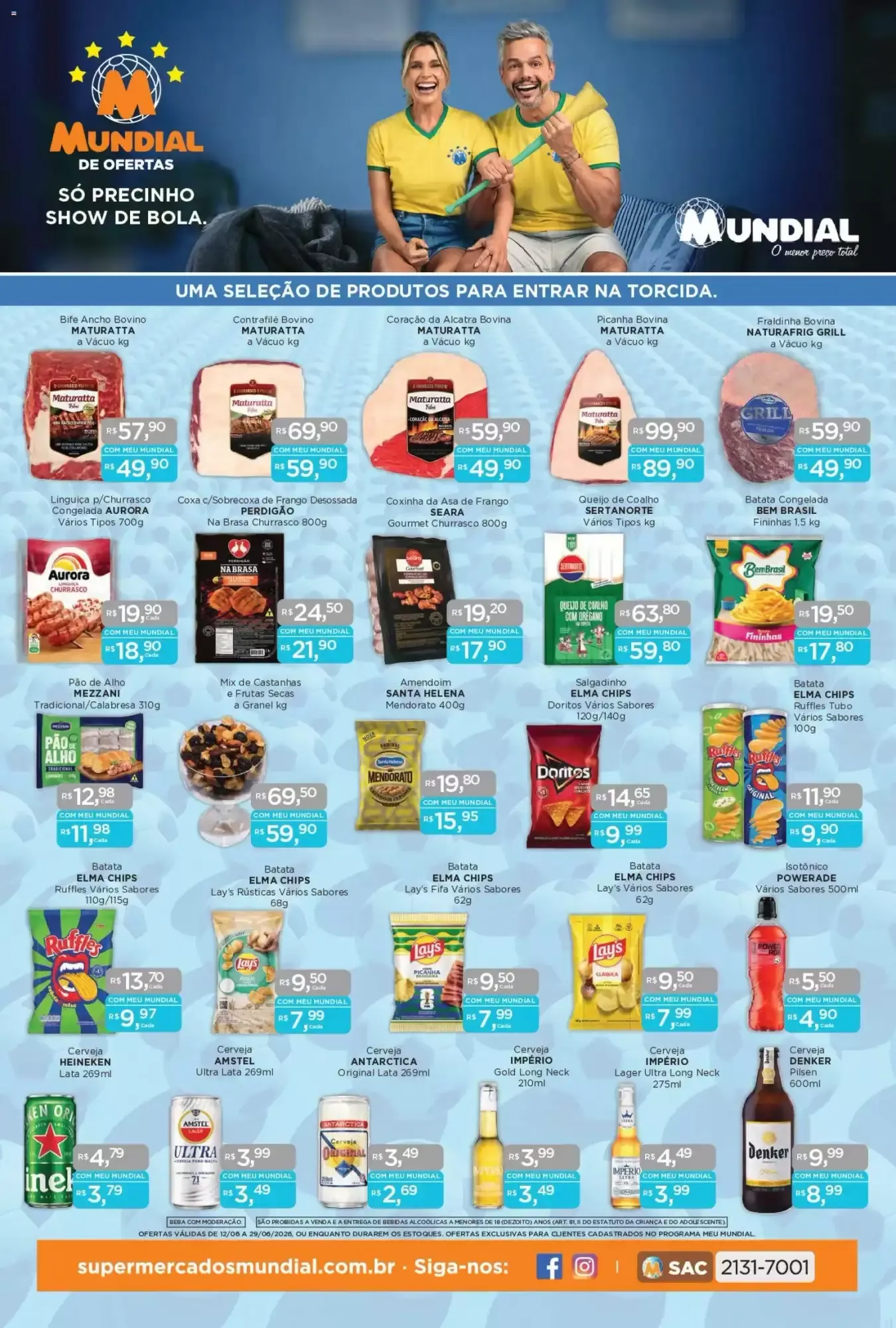 Encarte de Mundial de Ofertas - Show de Bola 12 de junho até 29 de junho 2026 - Pagina 1