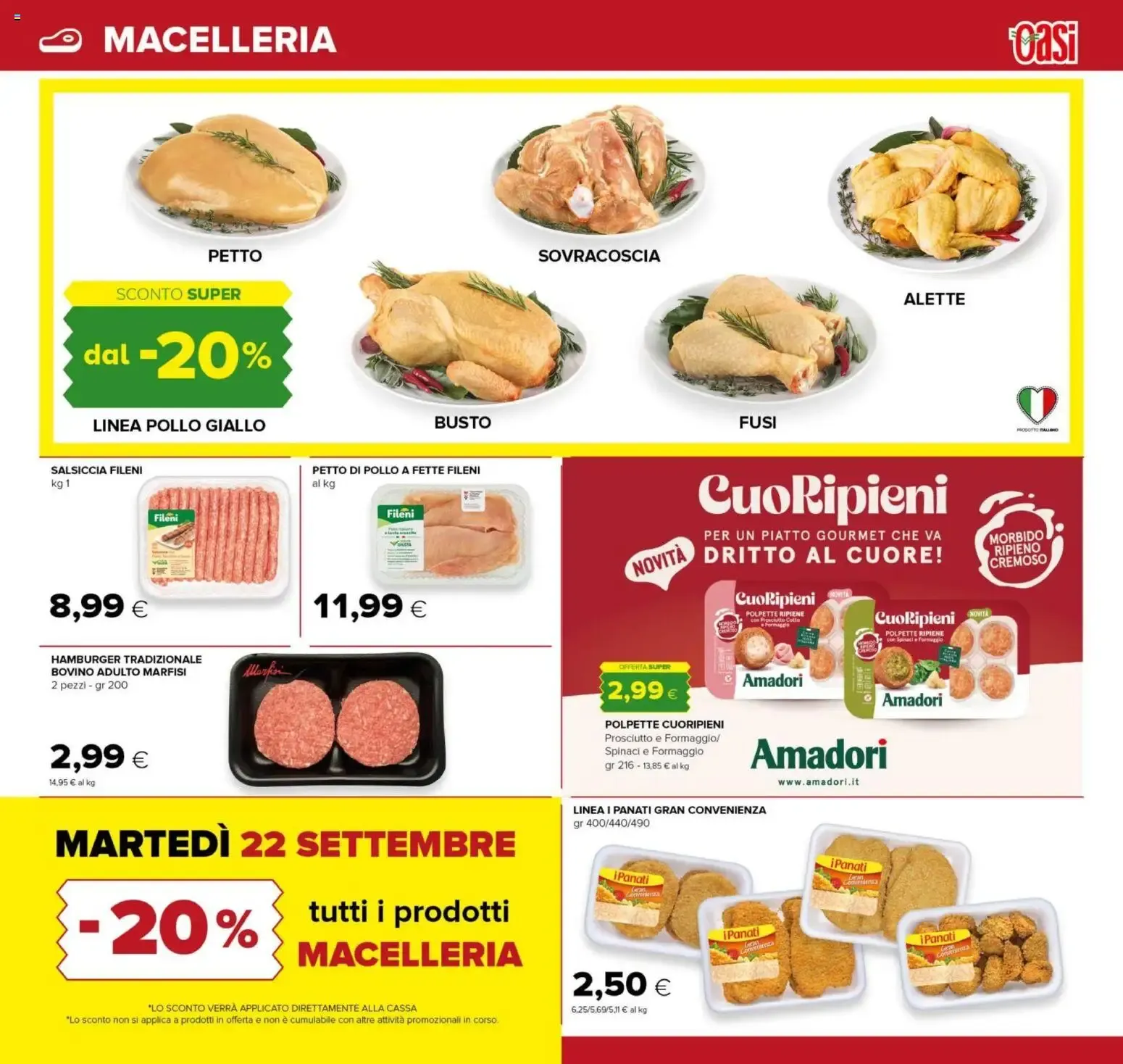 Nuovo Oasi volantino Roma Casilina dal 14/09/2026 > offerte anteprima 🛍️ da 14 settembre a 23 settembre di 2026 - Pagina del volantino 7