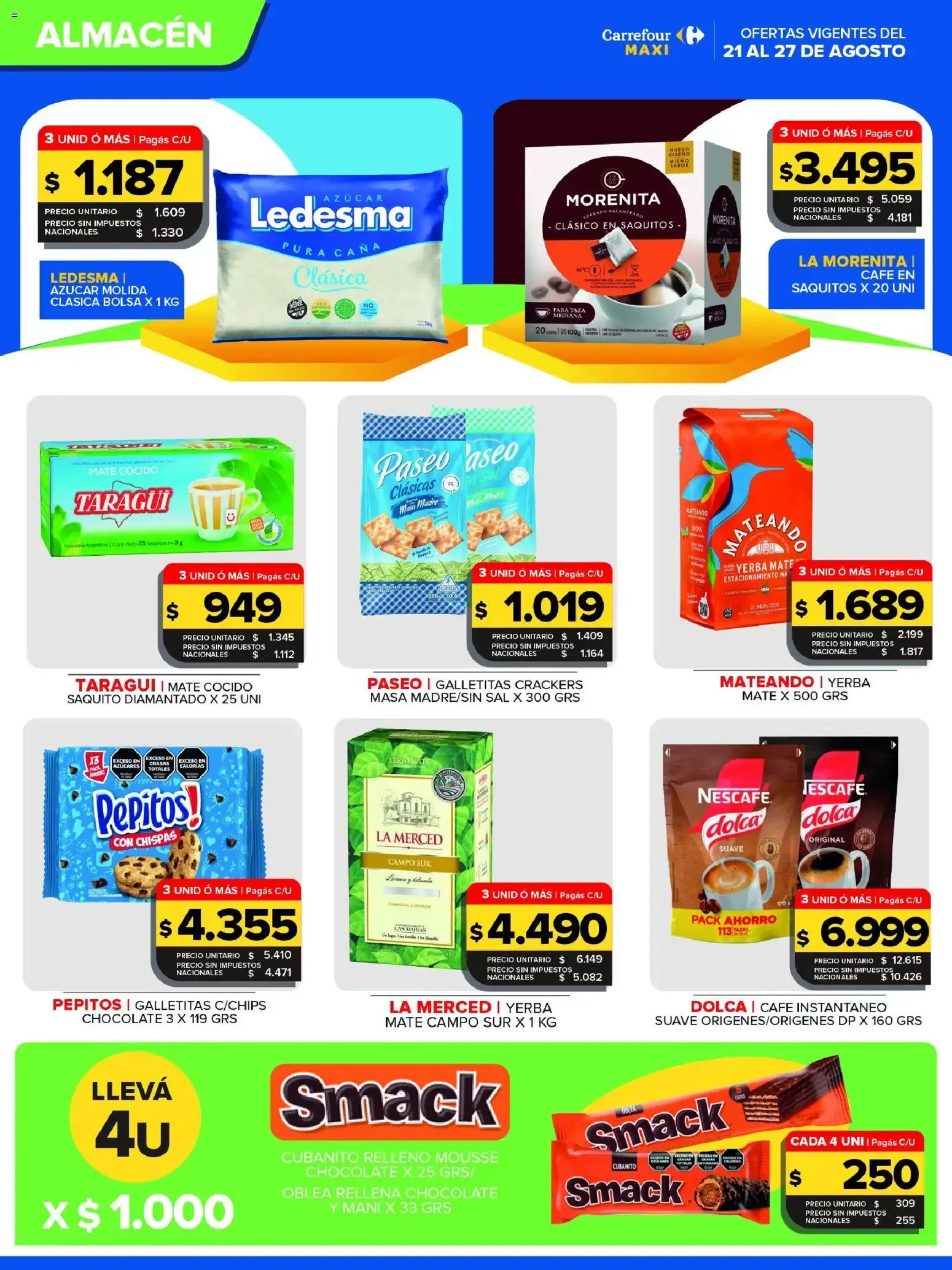 Ofertas de Carrefour Maxi catálogo del 21/08/2026 - 27/08/2026 21 de agosto al 27 de agosto 2026 - Página 6 del catálogo