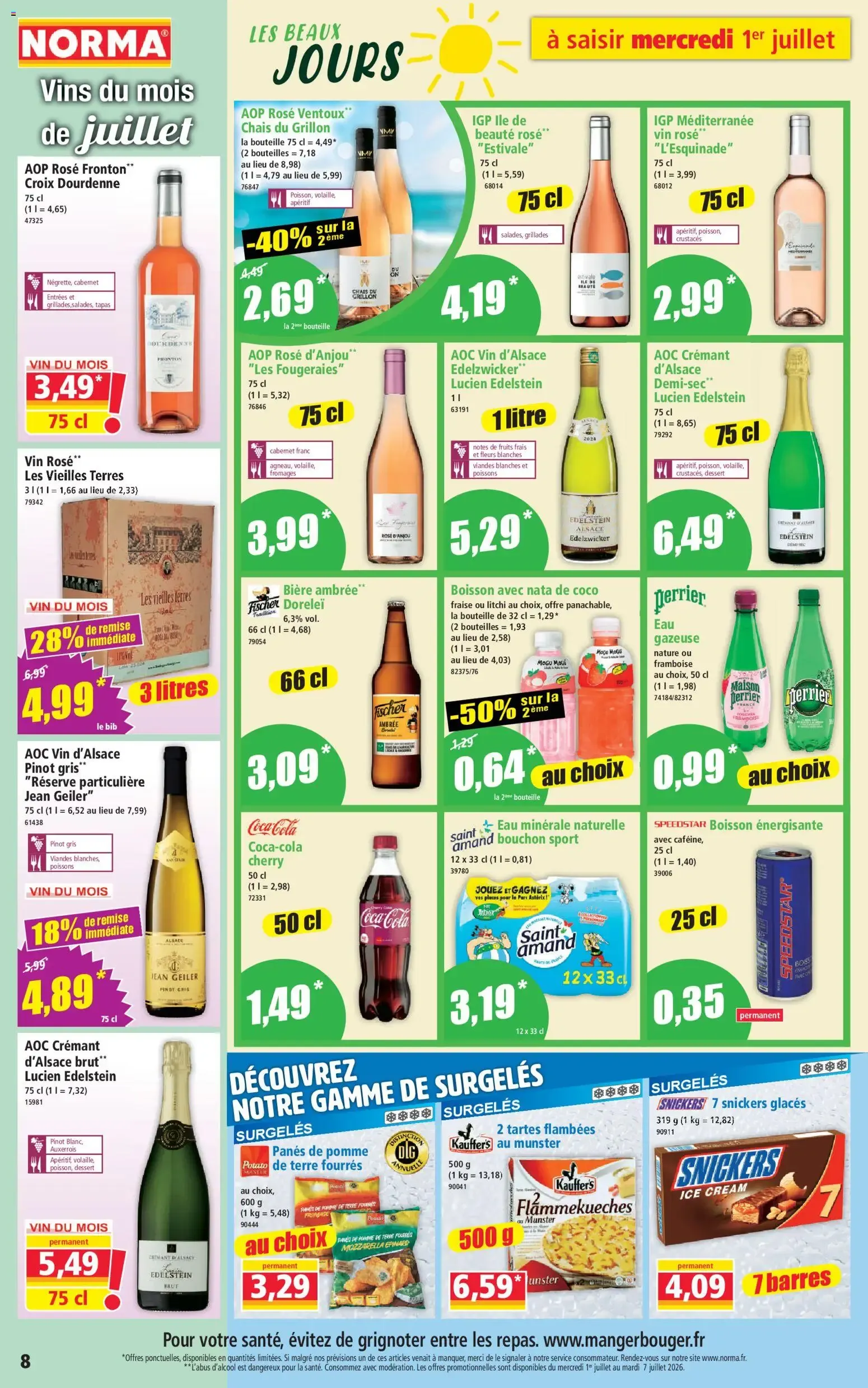 Norma catalogue à partir du 01/07/2026 - promo en ligne du 1 juillet au 7 juillet 2026 - Catalogue page 8