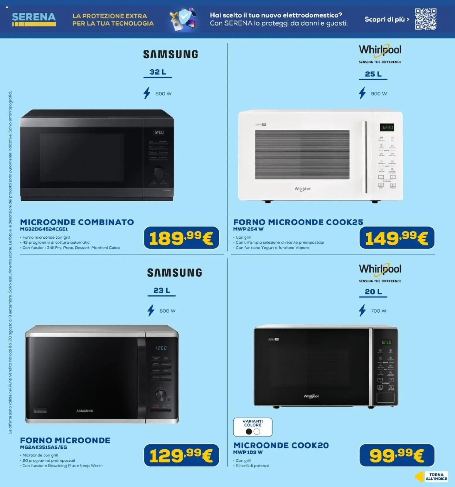 BACK TO EURONICS da 20 agosto a 9 settembre di 2026 - Pagina del volantino 20