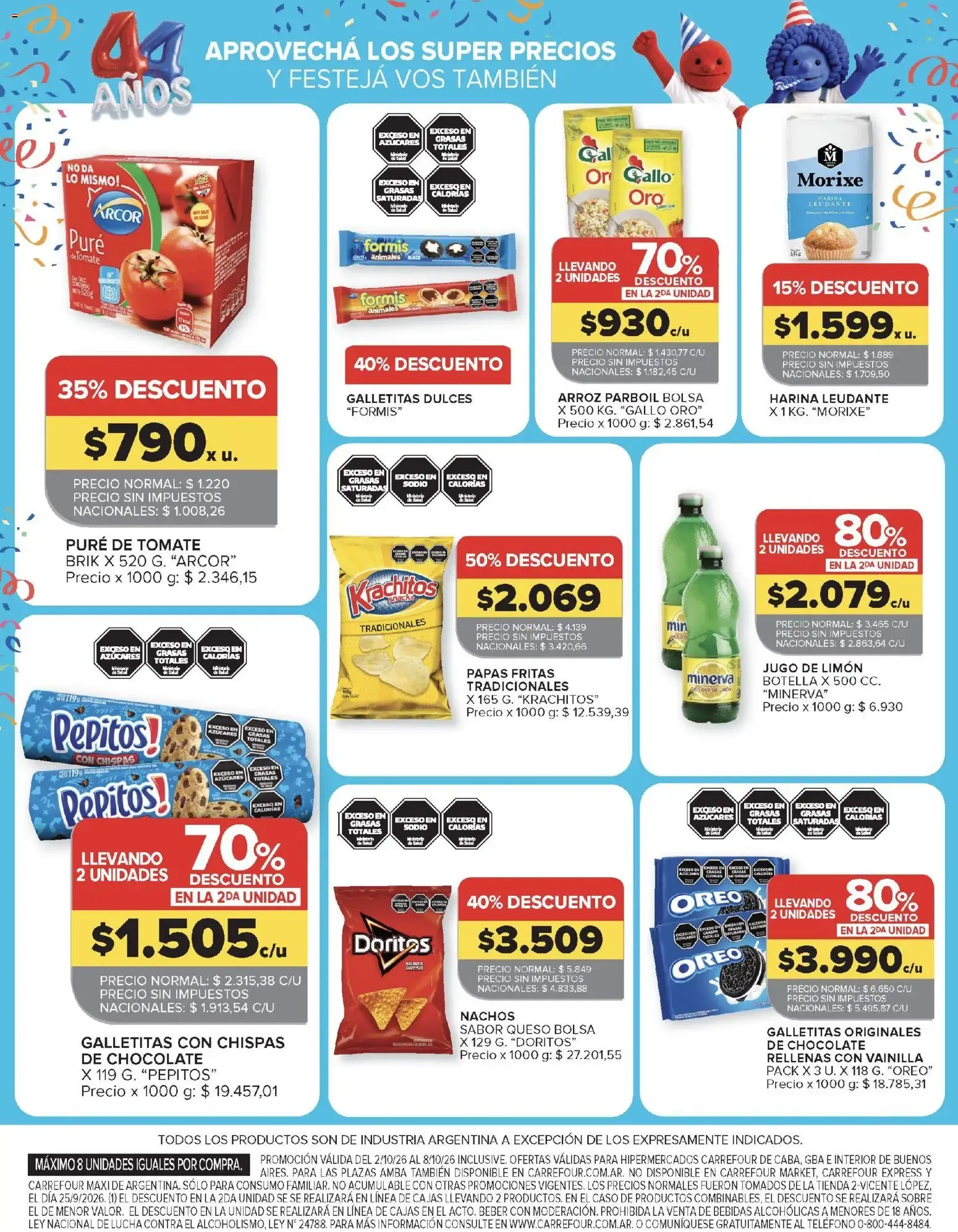 Ofertas de Carrefour - 1.ª semana de festejos y Súper Precios 2 de octubre al 8 de octubre 2026 - Página 6 del catálogo
