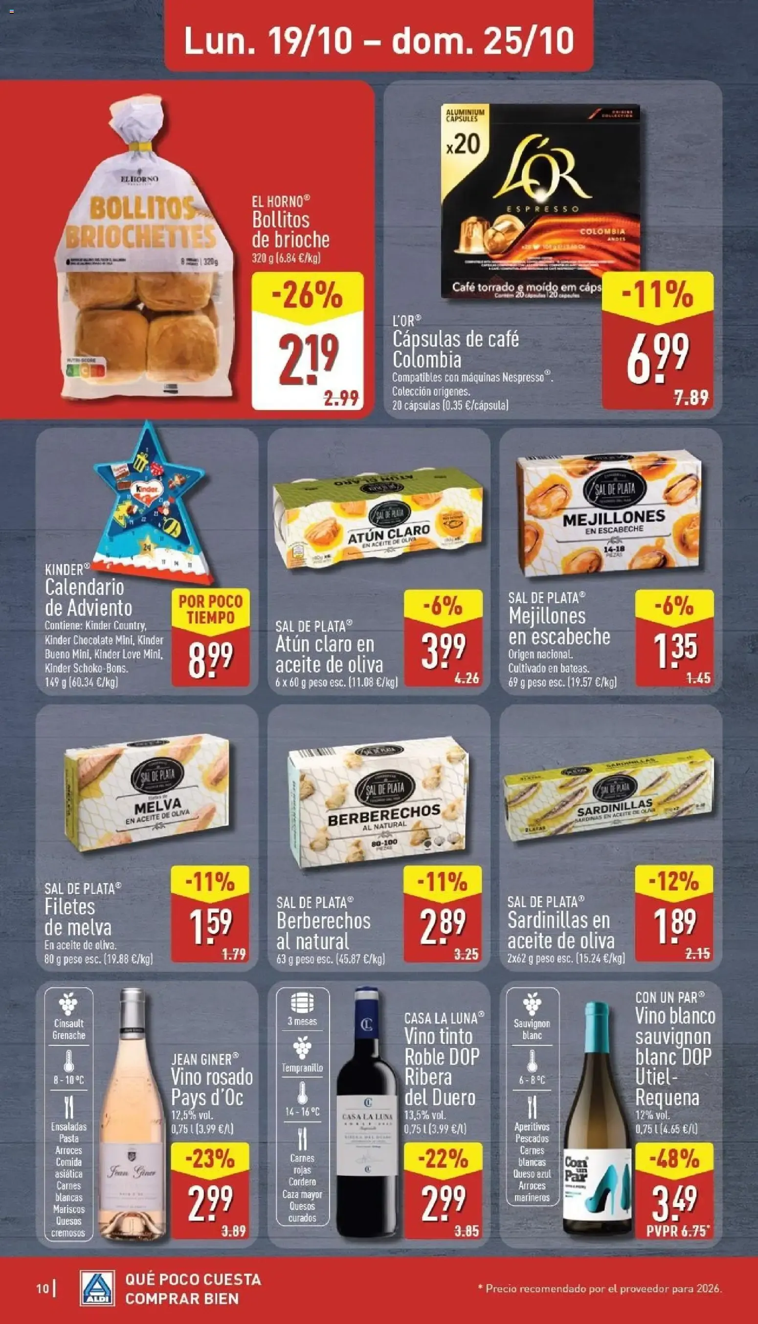 Catálogo de Aldi folleto Canarias del 19/10/2026 | Catálogo 19 de octubre al 25 de octubre 2026 - Página 10